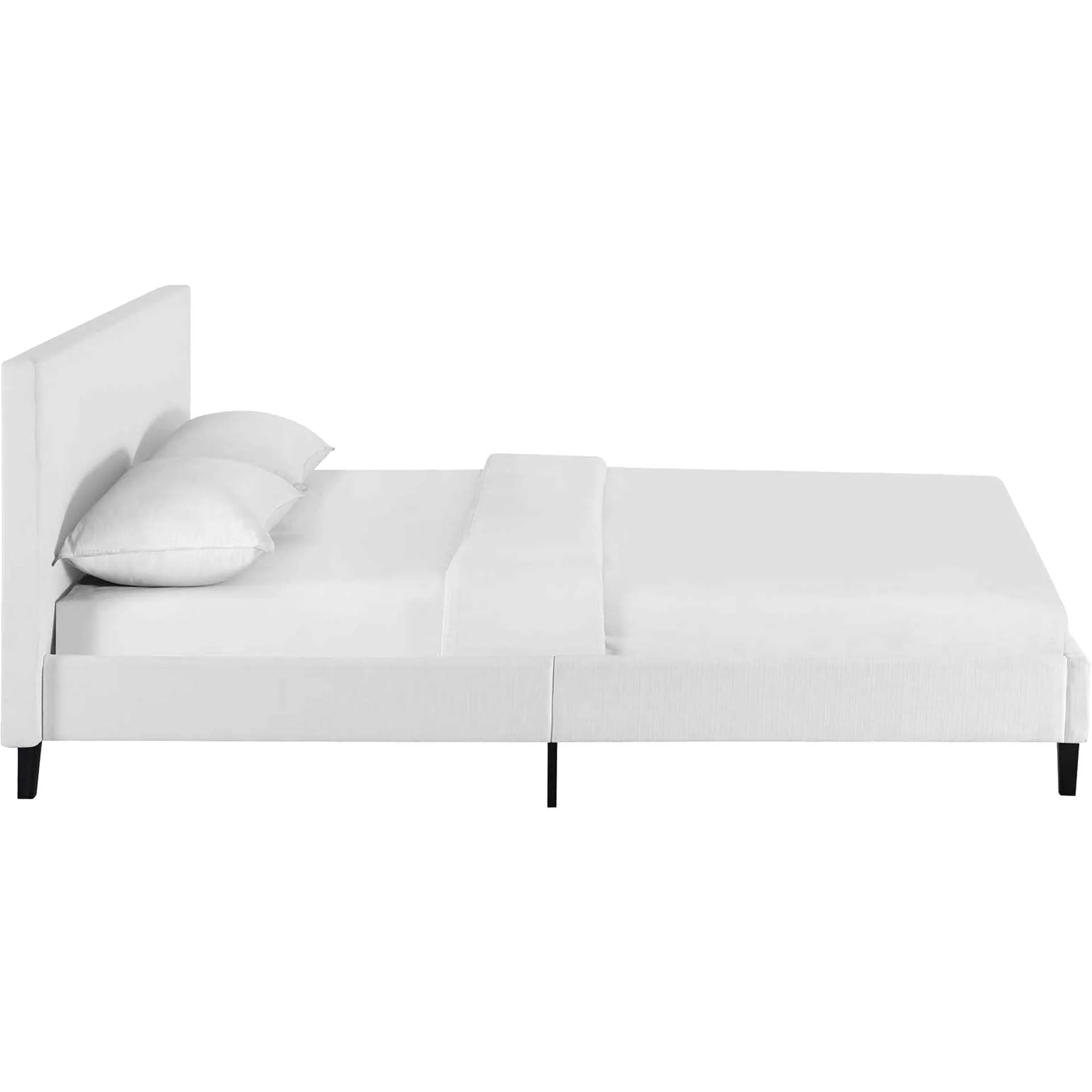 Alwyn Fabric Bed White - Image 3