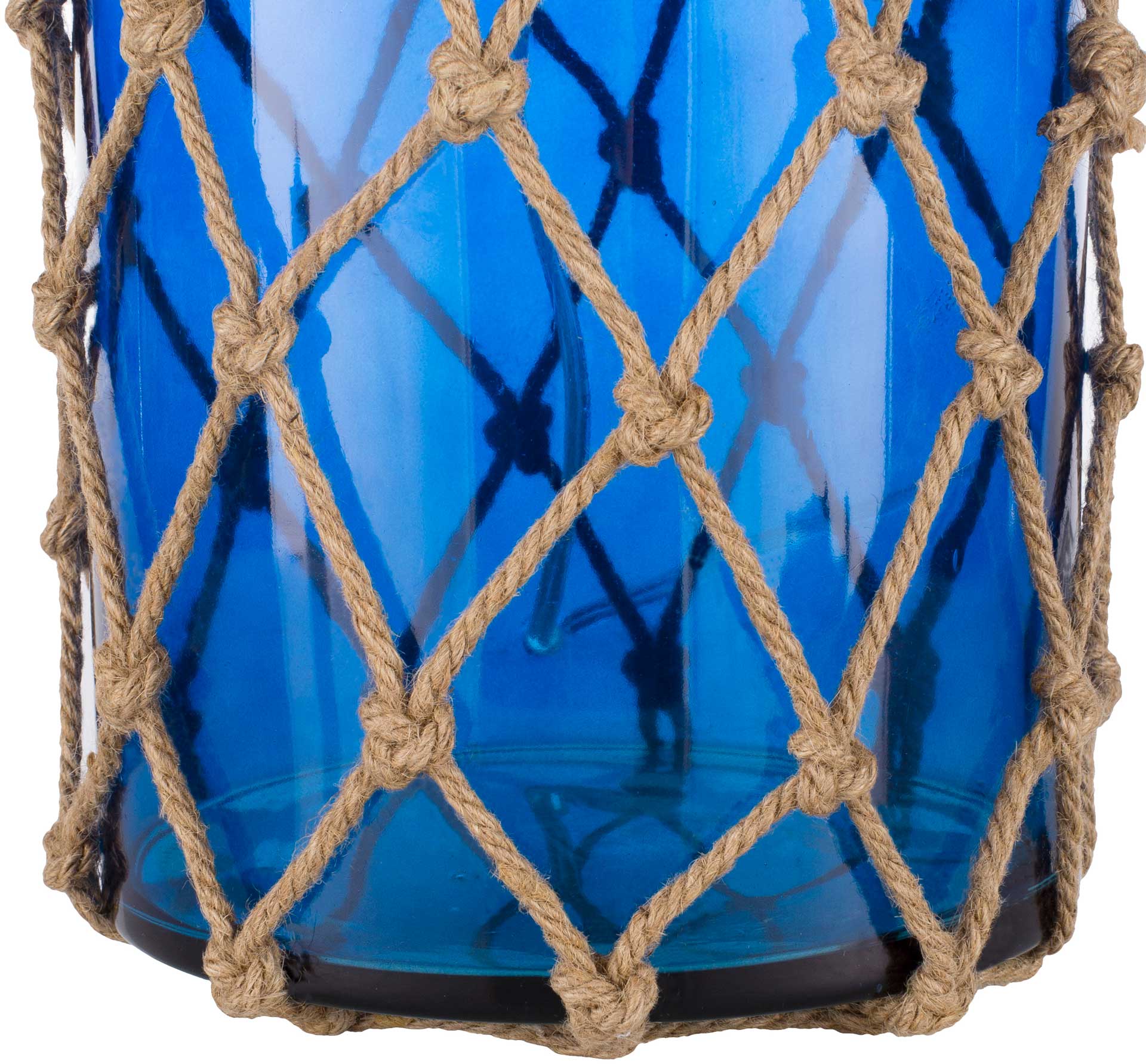 Amaia Table Lamp Dark Blue/Wheat/Navy - Image 4