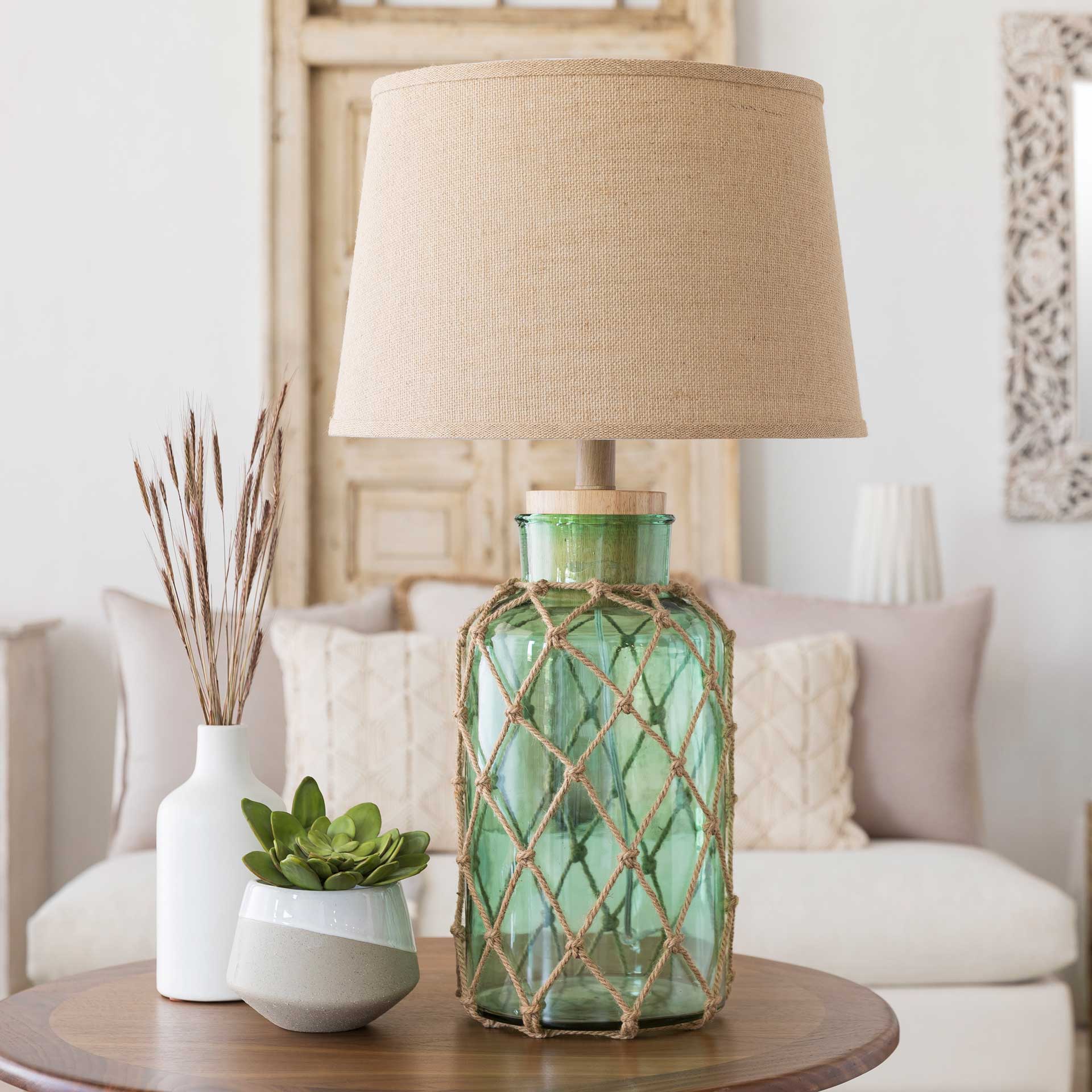 Amaia Table Lamp Mint/Wheat/Natural - Image 7