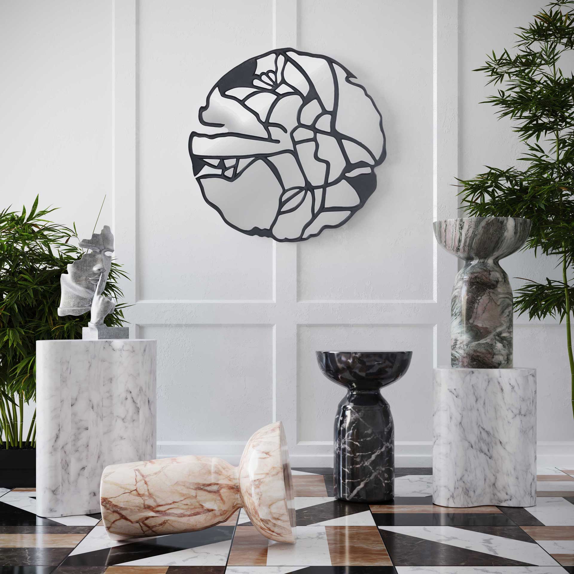 Amarylis Mirror Black - Image 5