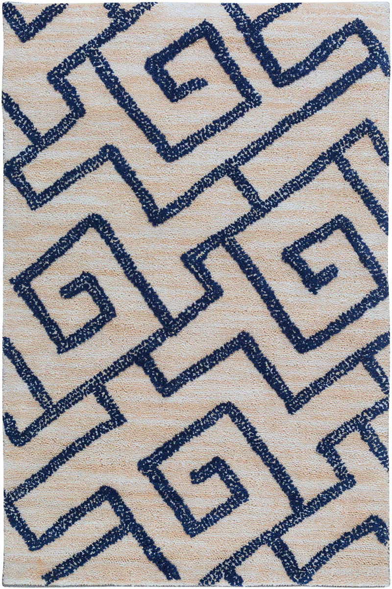 Ameila Light Gray/Navy Area Rug - Image 3