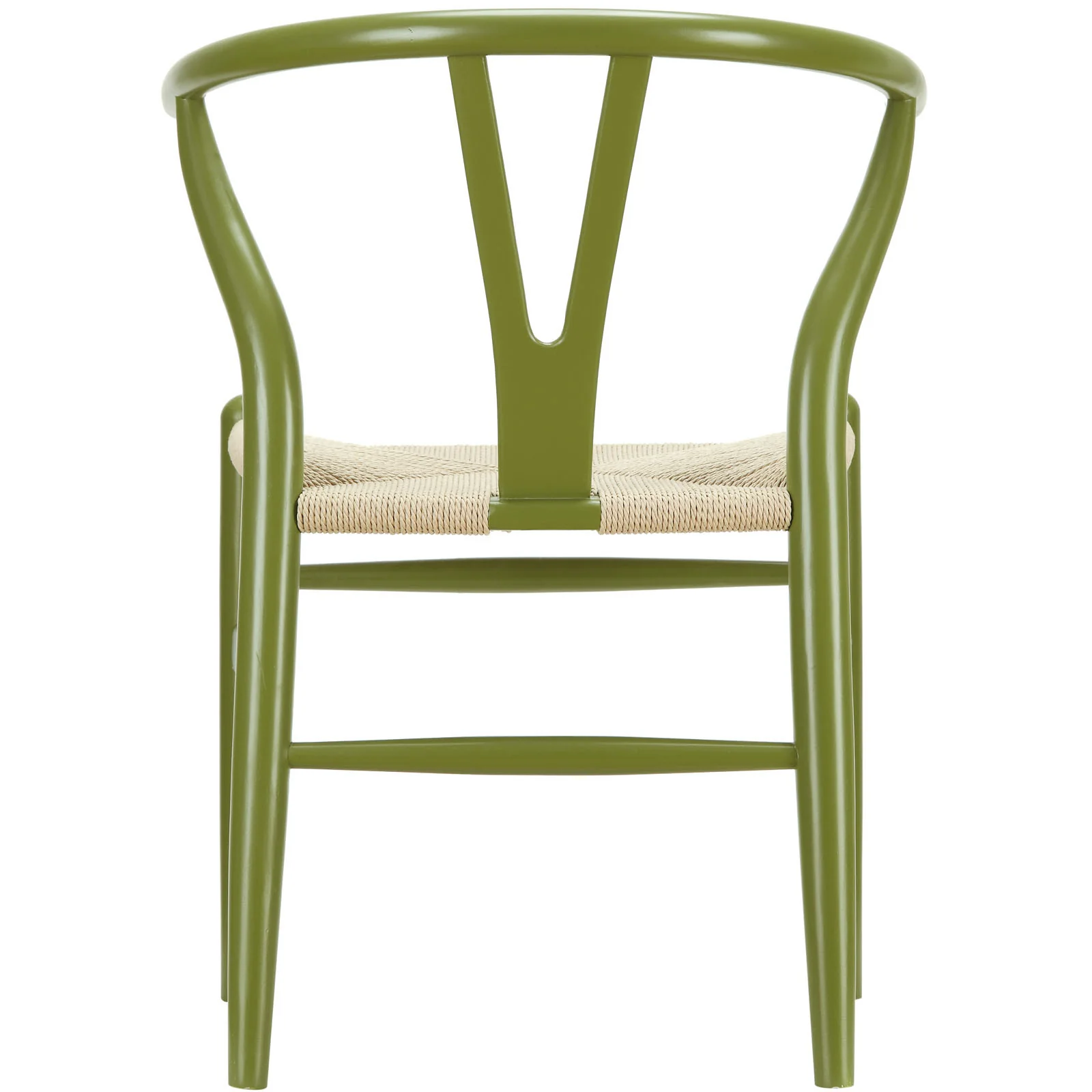 Amelot Wood Armchair Green - Image 3
