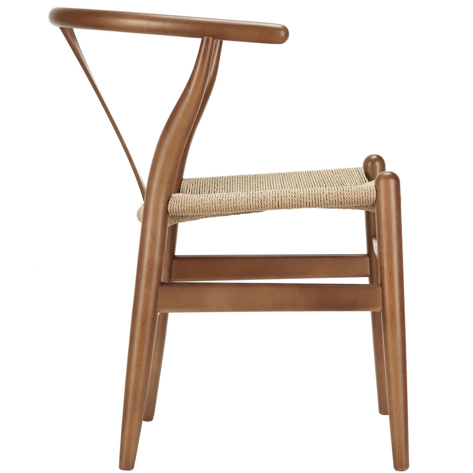 Amelot Wood Armchair Walnut - Image 2