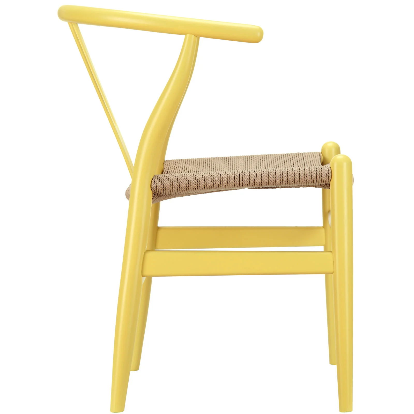Amelot Wood Armchair Yellow - Image 2