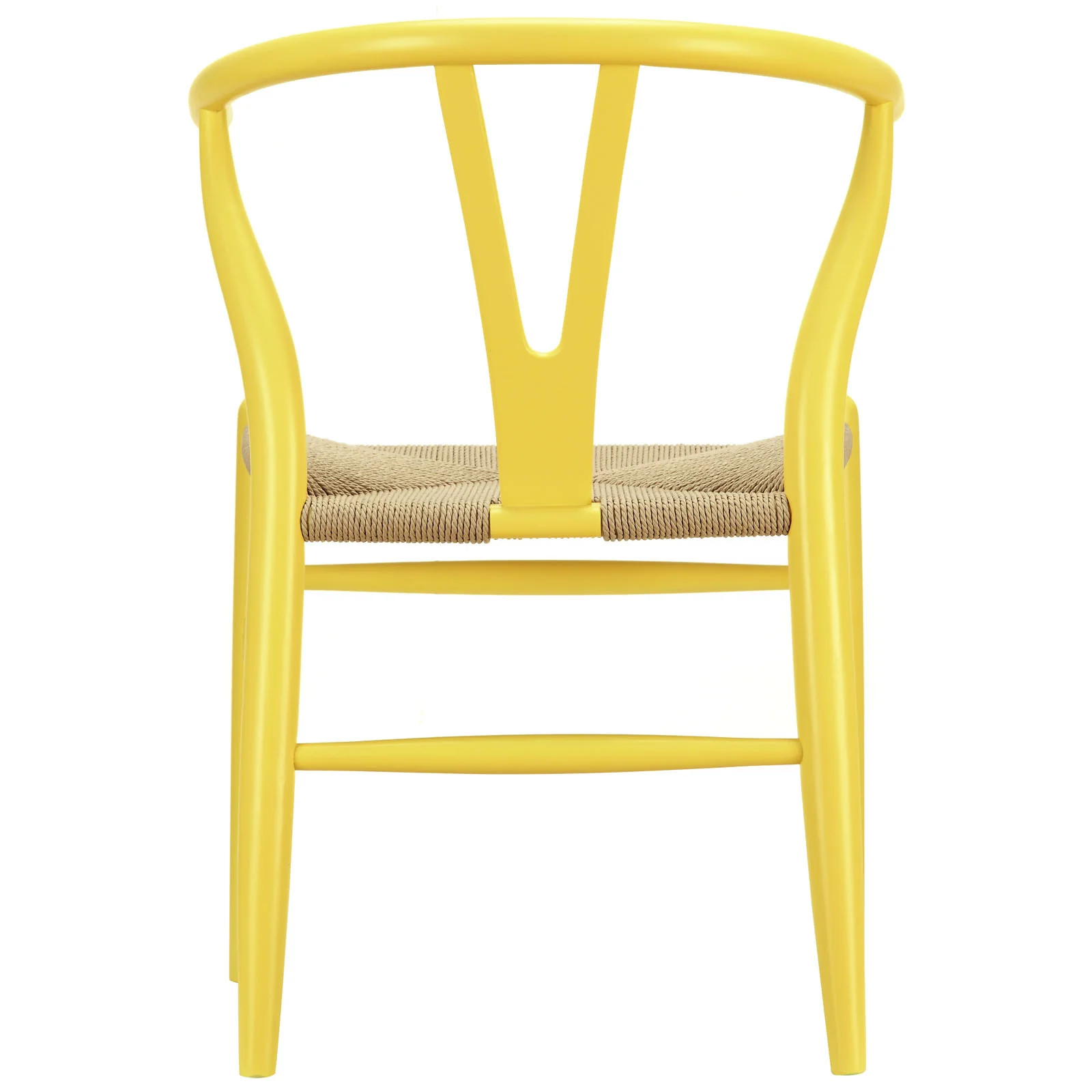 Amelot Wood Armchair Yellow - Image 3