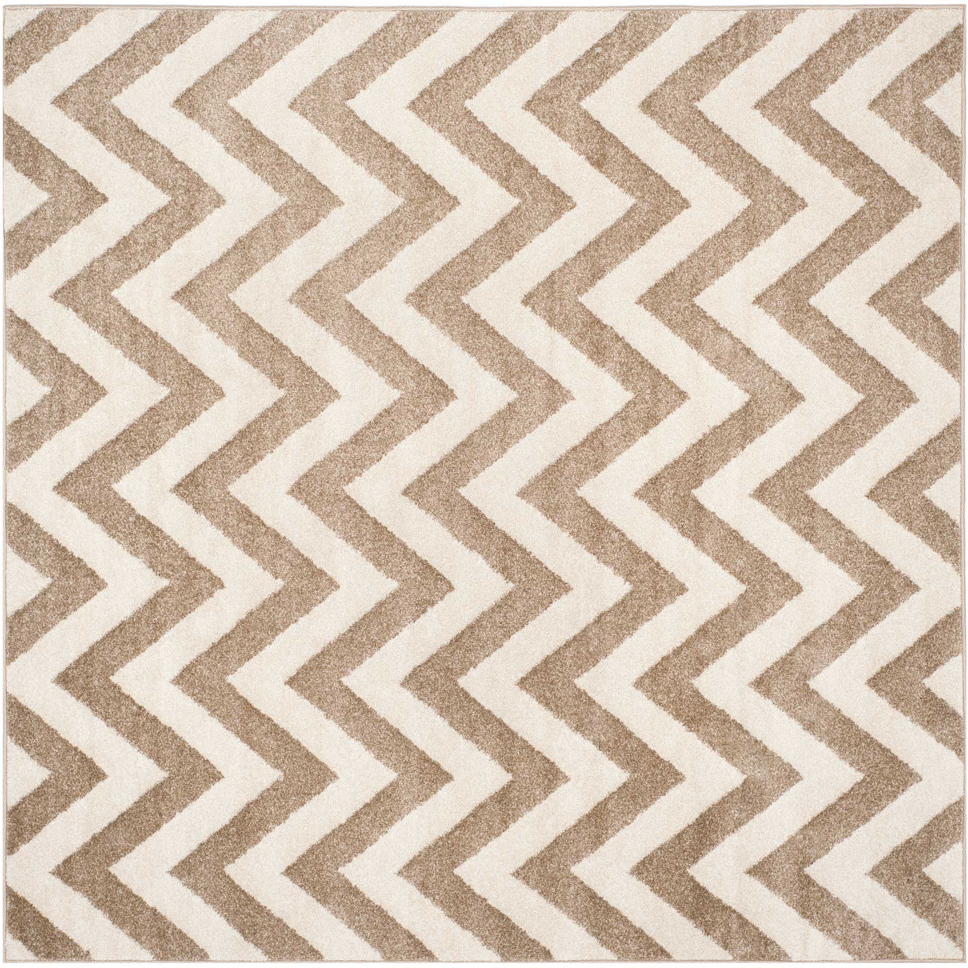 Amherst Chevron Wheat/Beige Area Rug - Image 2