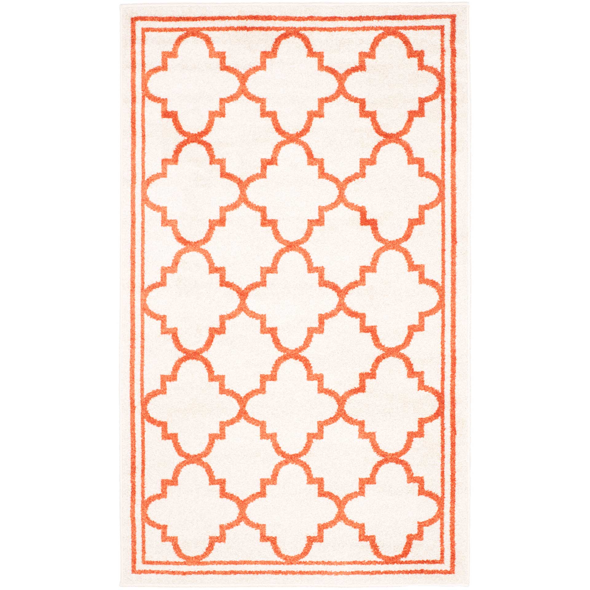 Amherst Lantern Beige/Orange Area Rug - Image 2