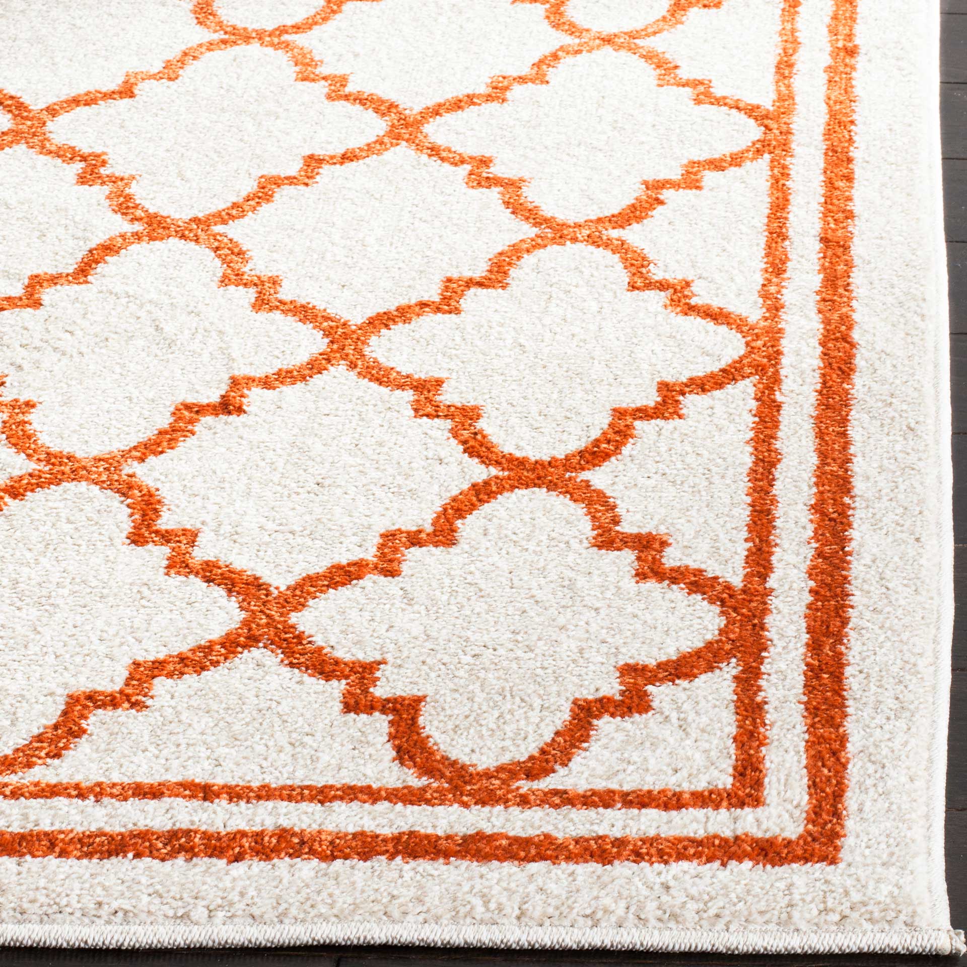Amherst Lantern Beige/Orange Area Rug - Image 4