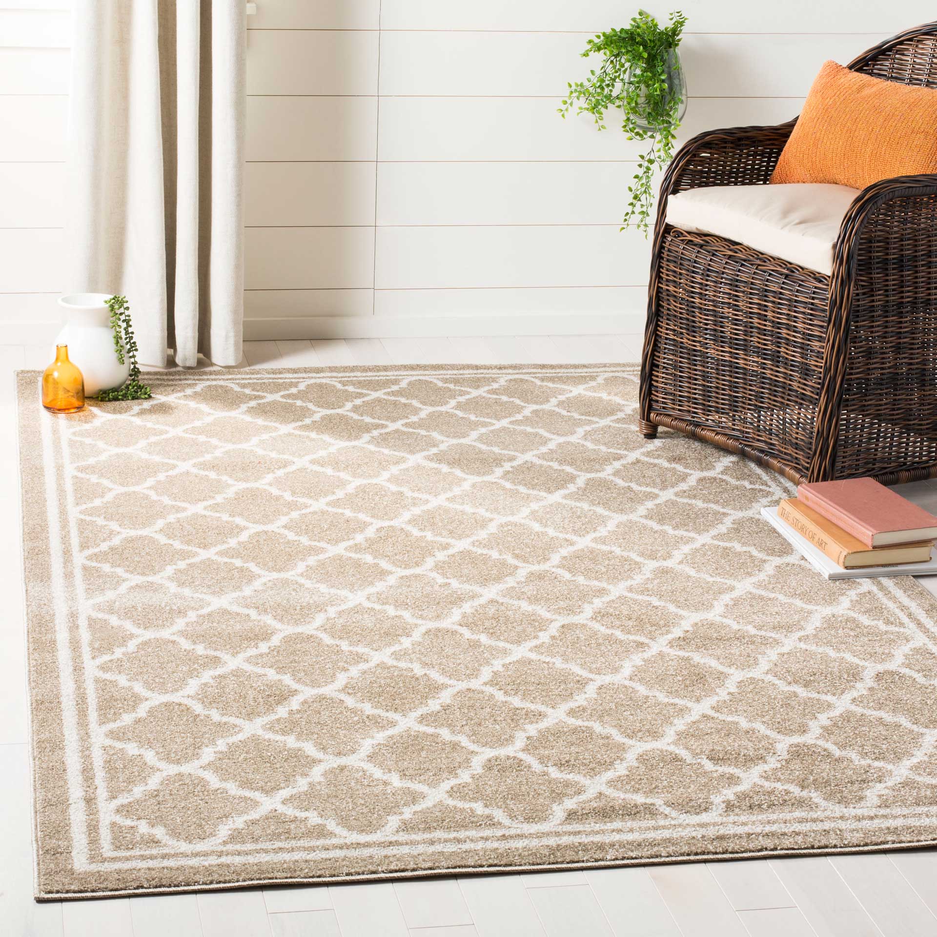 Amherst Lantern Wheat/Beige Area Rug - Image 7