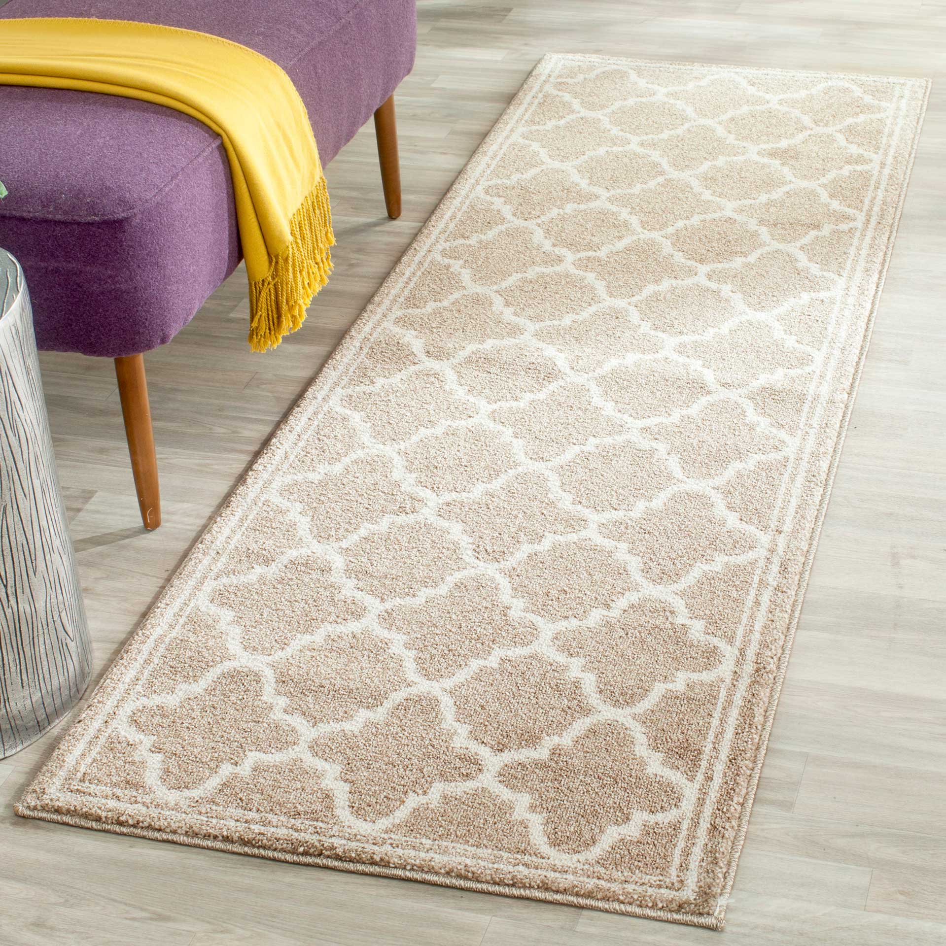 Amherst Lantern Wheat/Beige Runner Rug - Image 2