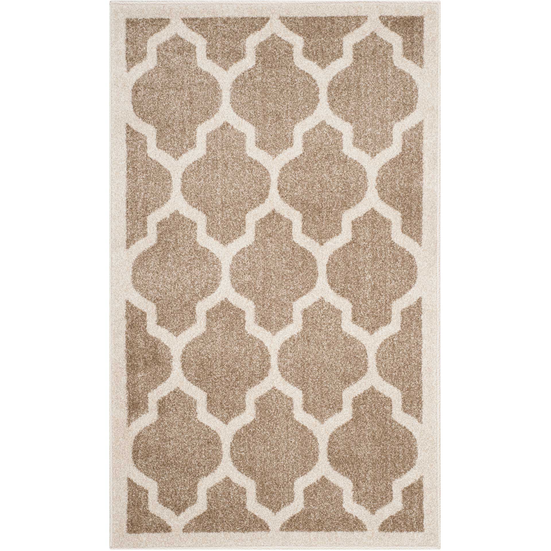 Amherst Quatrefoil Wheat/Beige Area Rug - Image 5