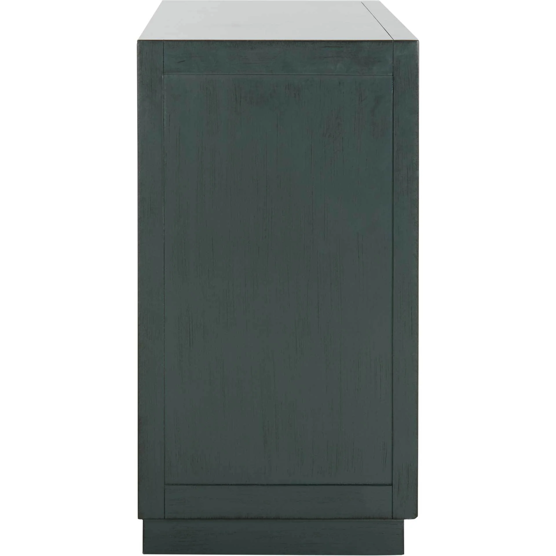 Amira 3 Drawer Chest Steel Teal/Nickel/Mirror - Image 3