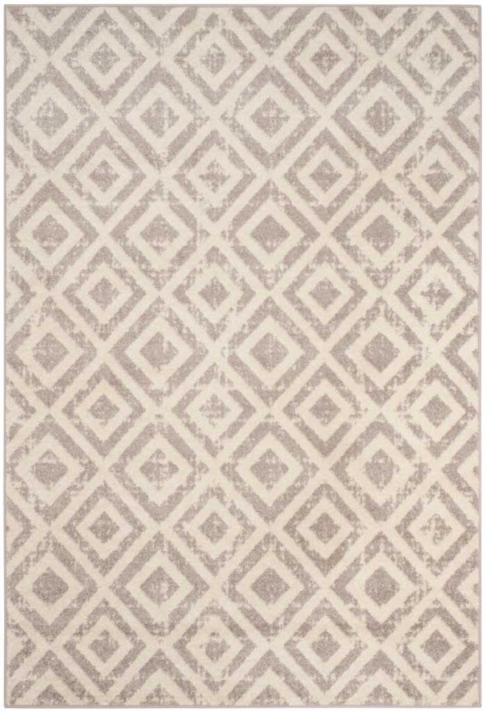 Amsterdam Diamond Ivory/Mauve Area Rug - Image 3