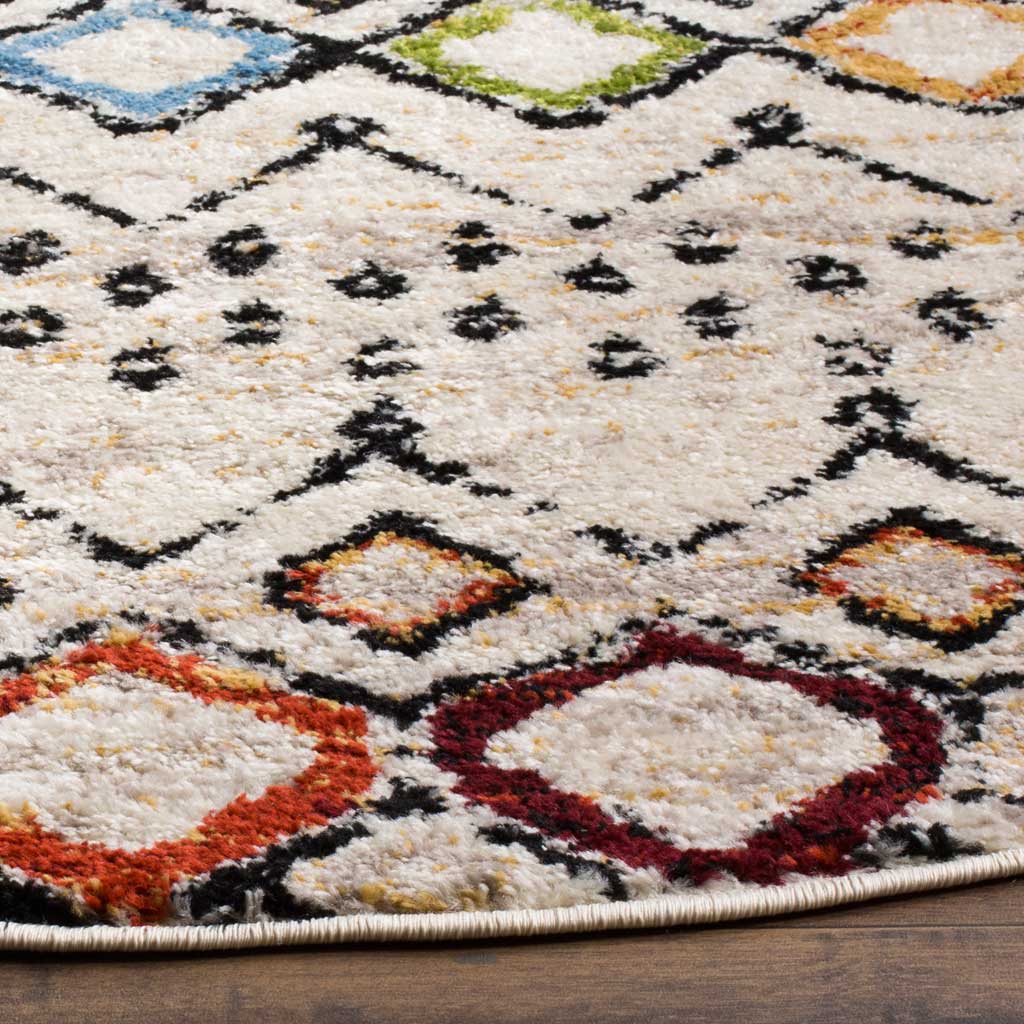 Amsterdam Ivory/Multi Round Rug - Image 2