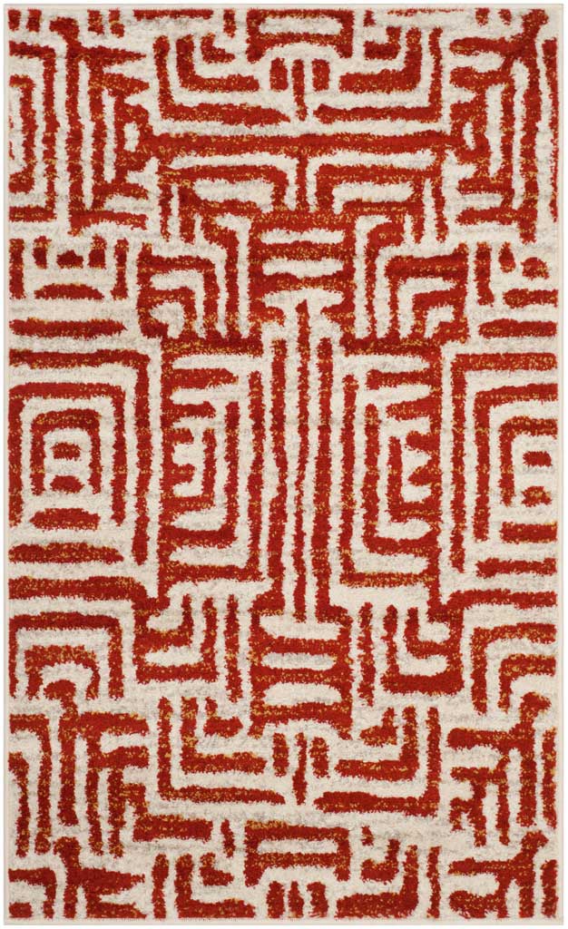 Amsterdam Ivory/Terracotta Area Rug - Image 5