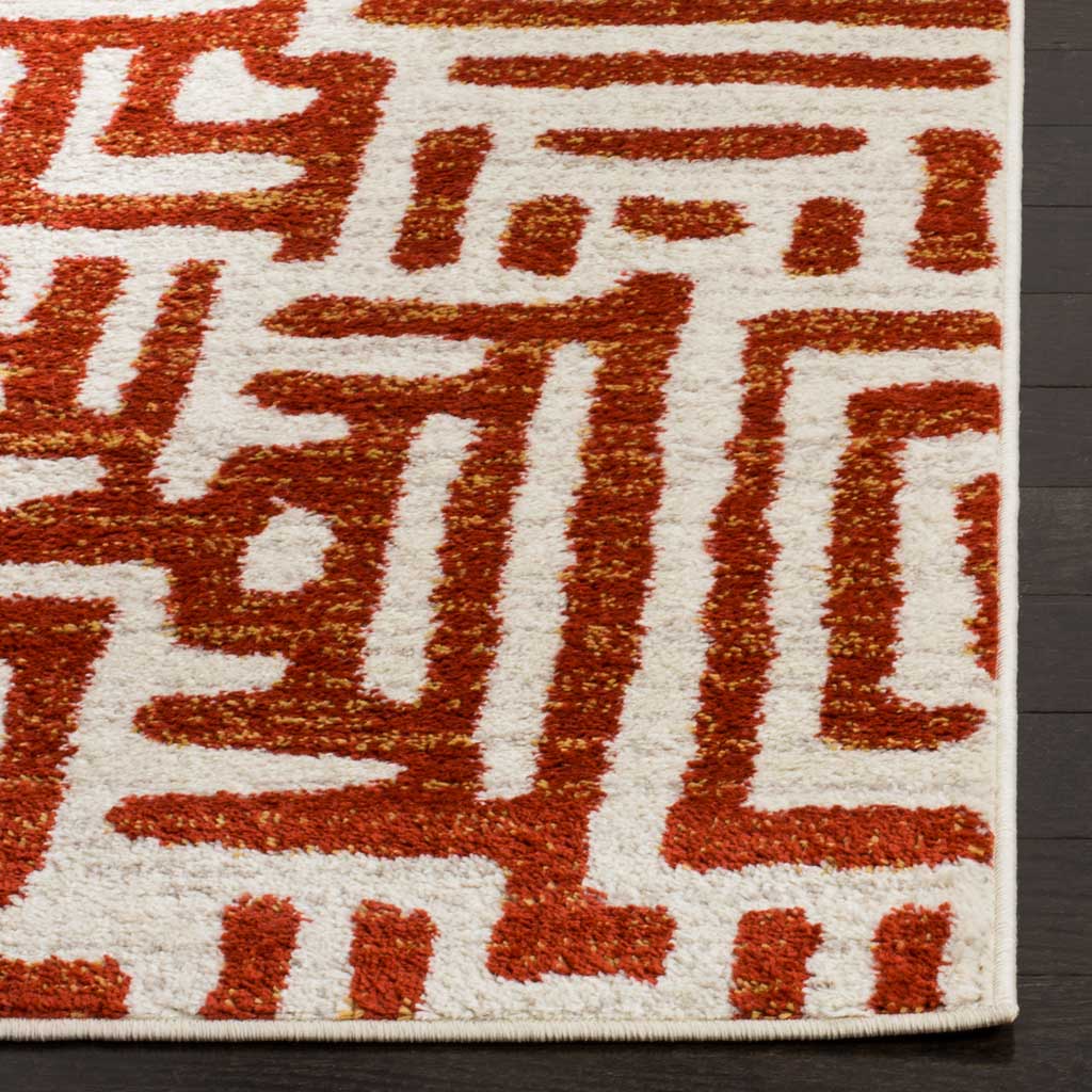 Amsterdam Ivory/Terracotta Area Rug - Image 6