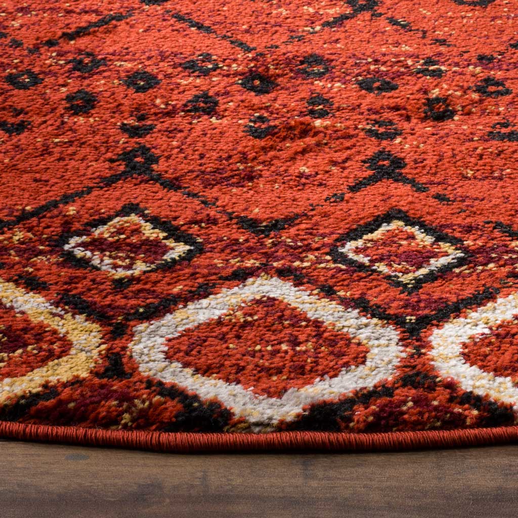 Amsterdam Terracotta/Multi Round Rug - Image 2