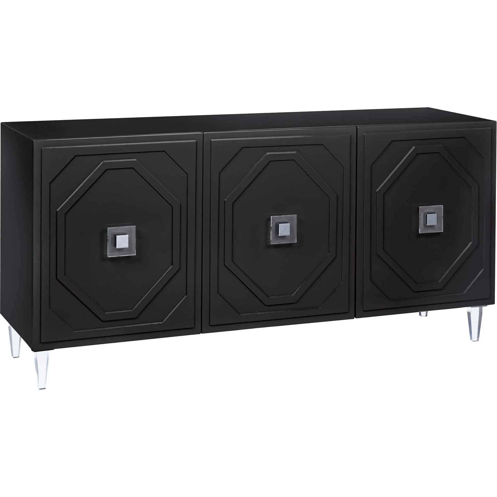Anahi Lacquer Buffet Black - Image 2
