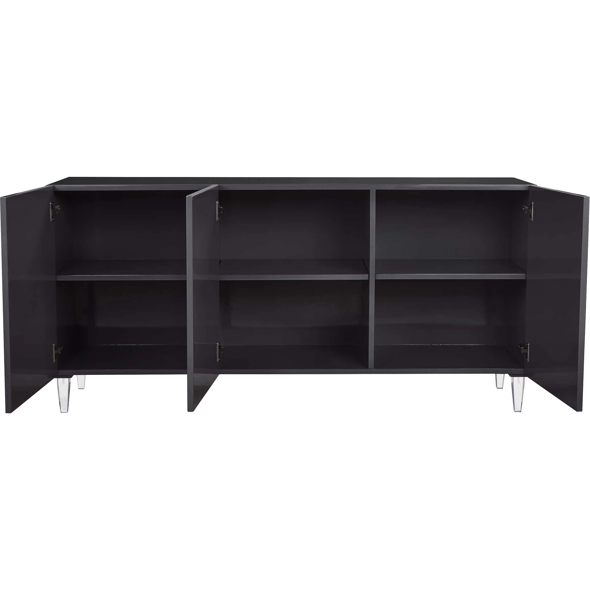 Anahi Lacquer Buffet Black - Image 5