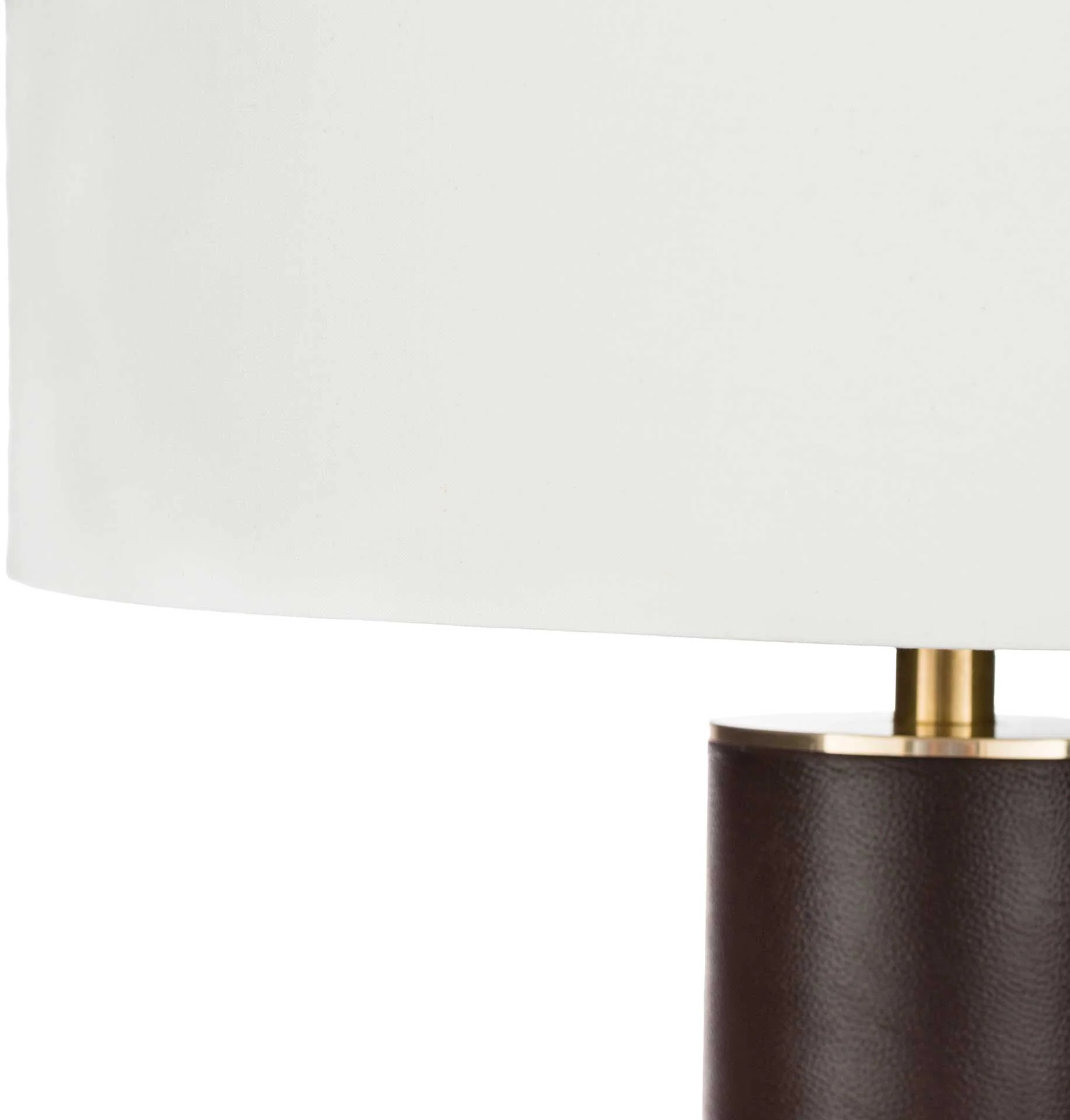 Anakin Floor Lamp Dark Brown/White - Image 3