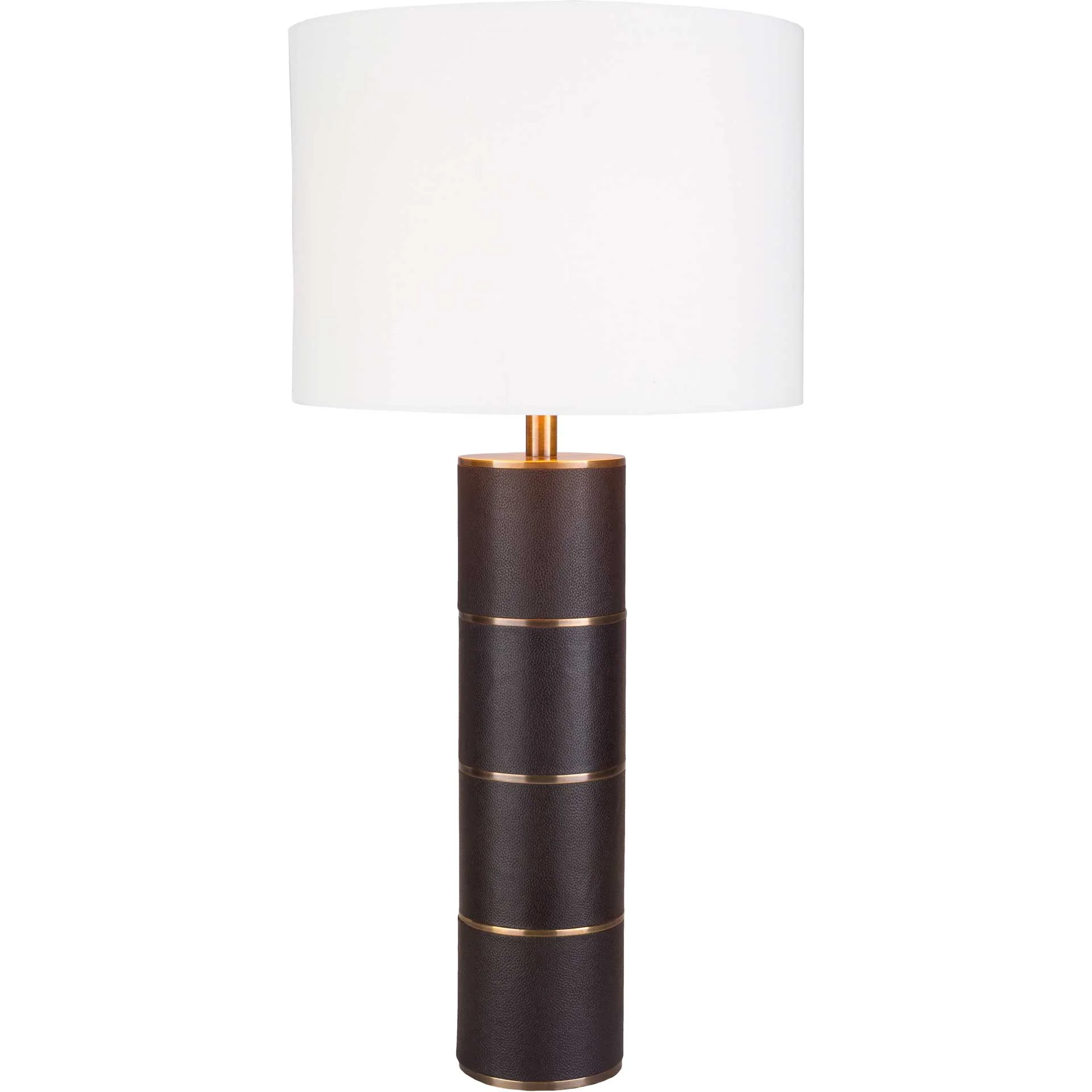 Anakin Table Lamp Dark Brown/White - Image 2