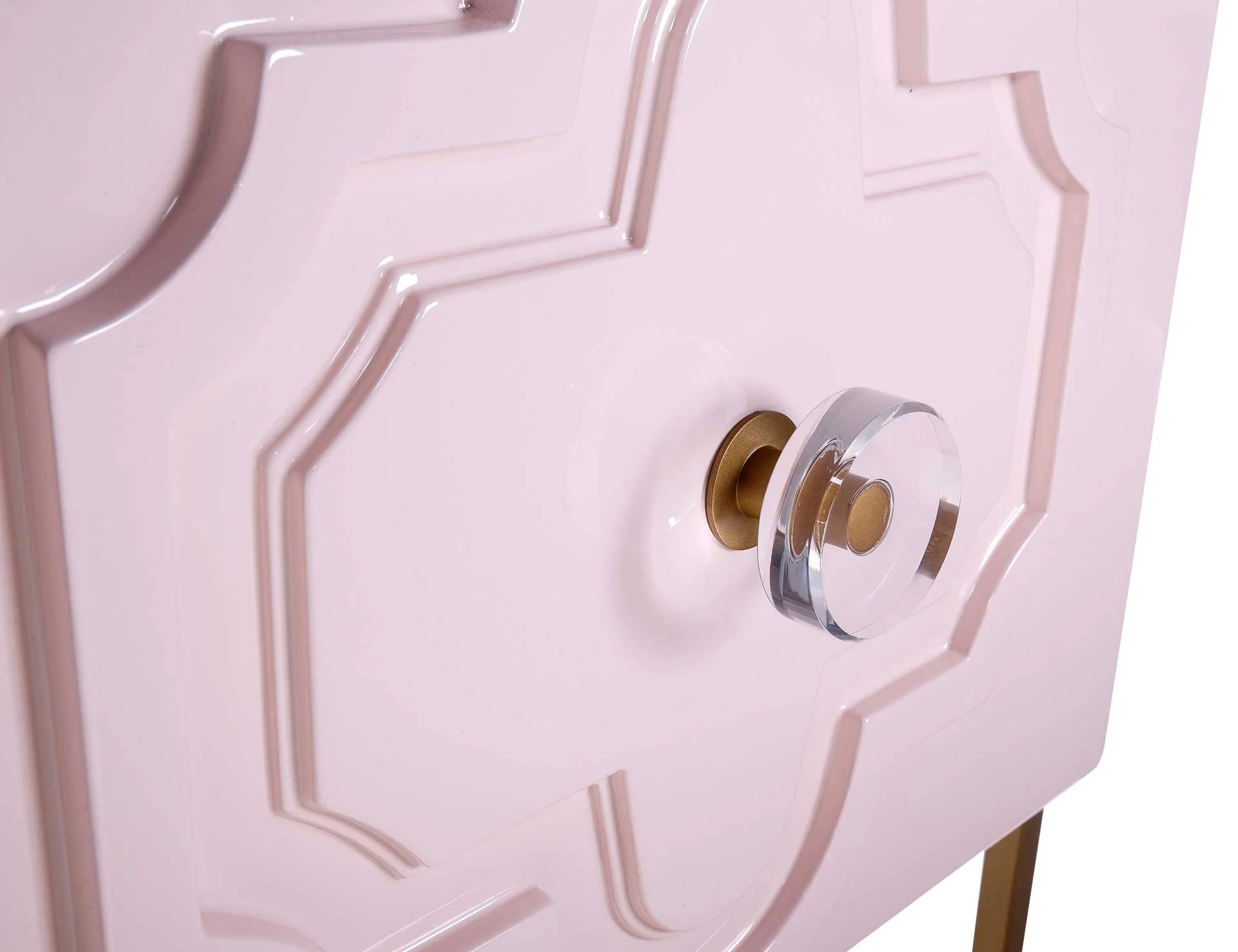 Analiz Lacquer Side Table Pink - Image 6