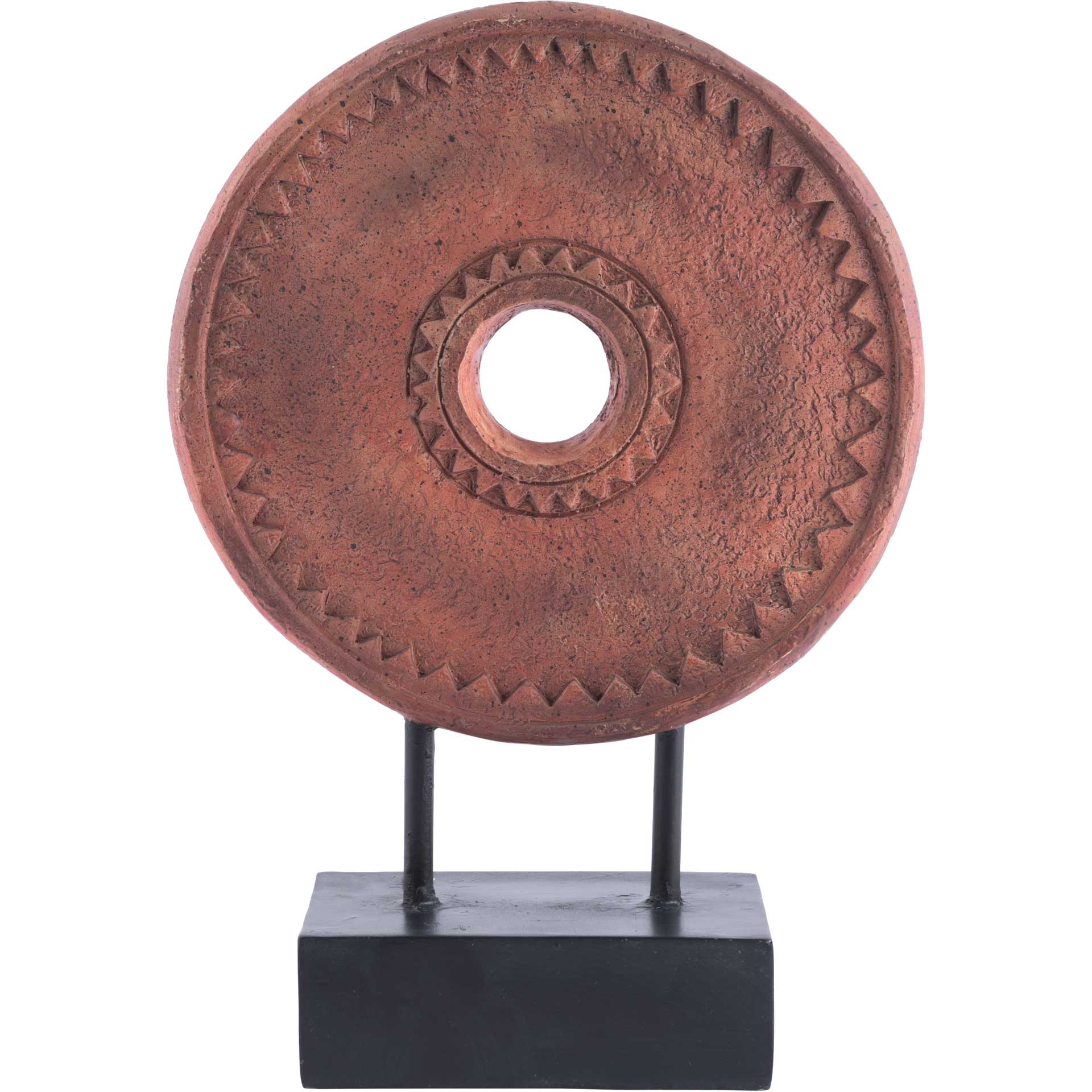 Ancient Coin Figurine Brown - Image 2