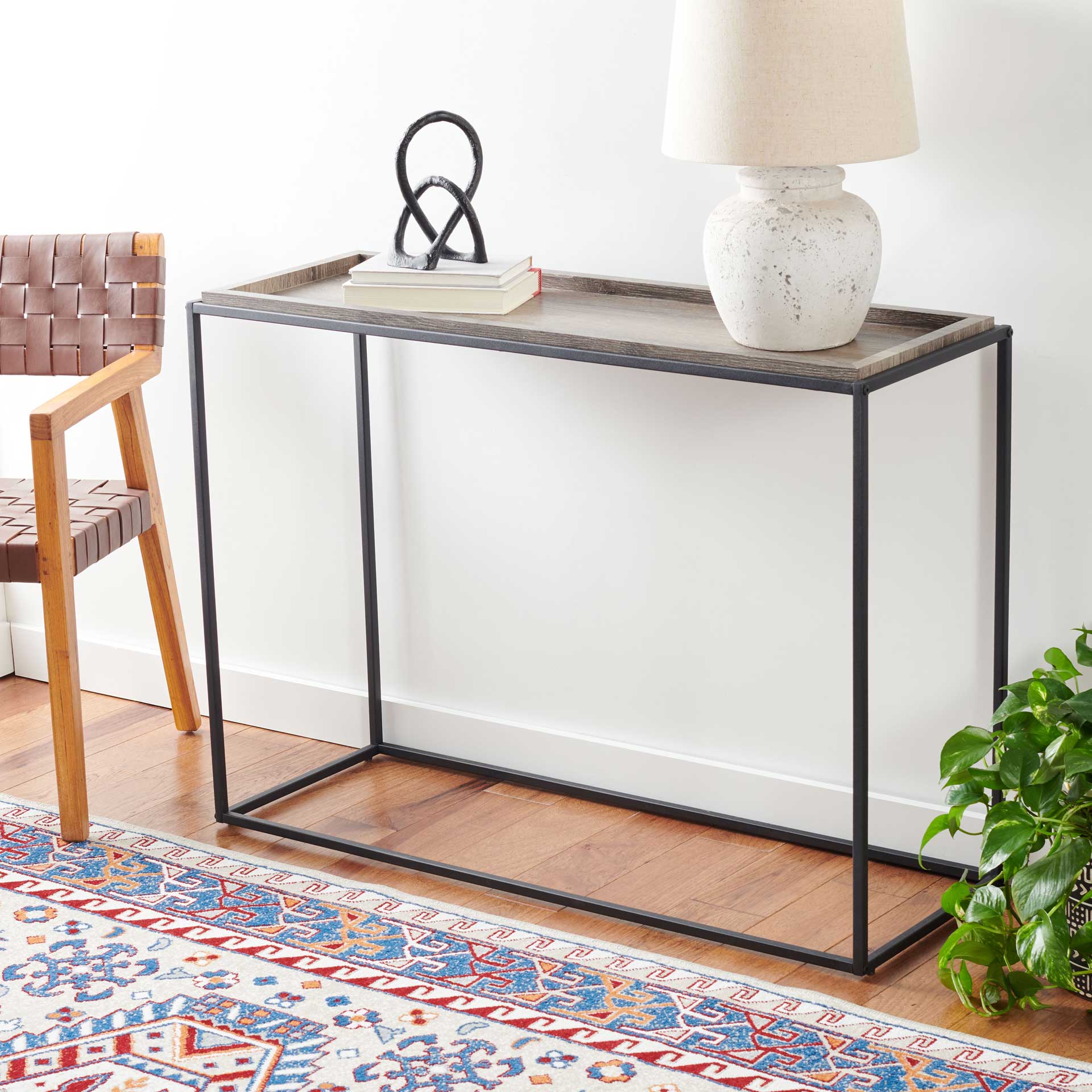 Andino Console Table Brown/Black - Image 4