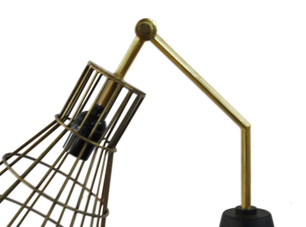 Andreas Floor Lamp Gold - Image 3