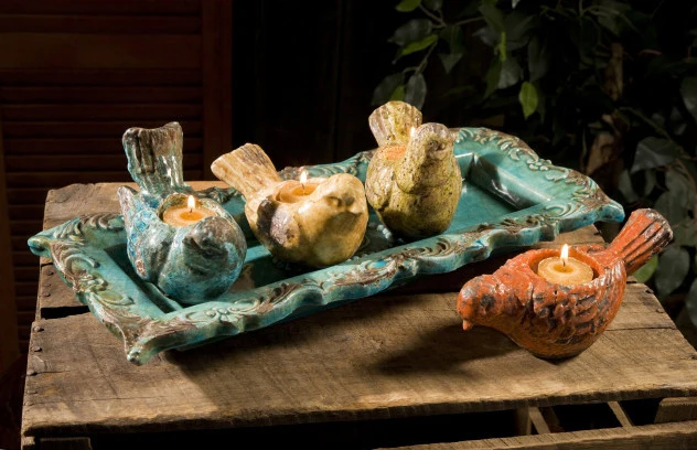Andrews Bird Candle Holders (Set of 5) - Image 2