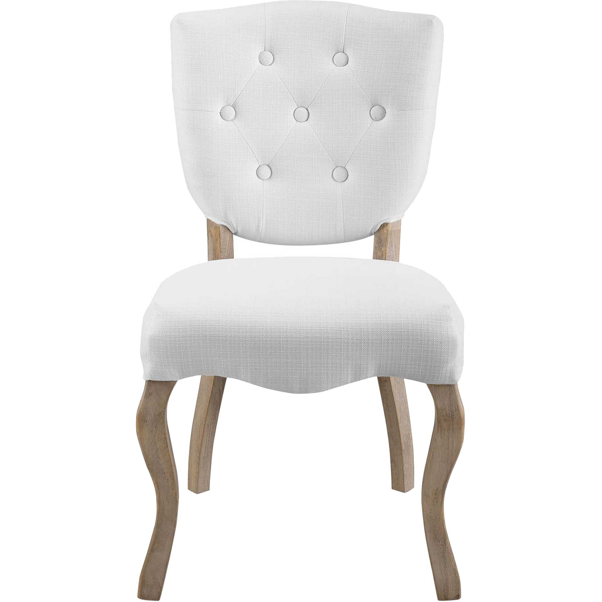 Angie Upholstered Dining Side Chair White - Image 2