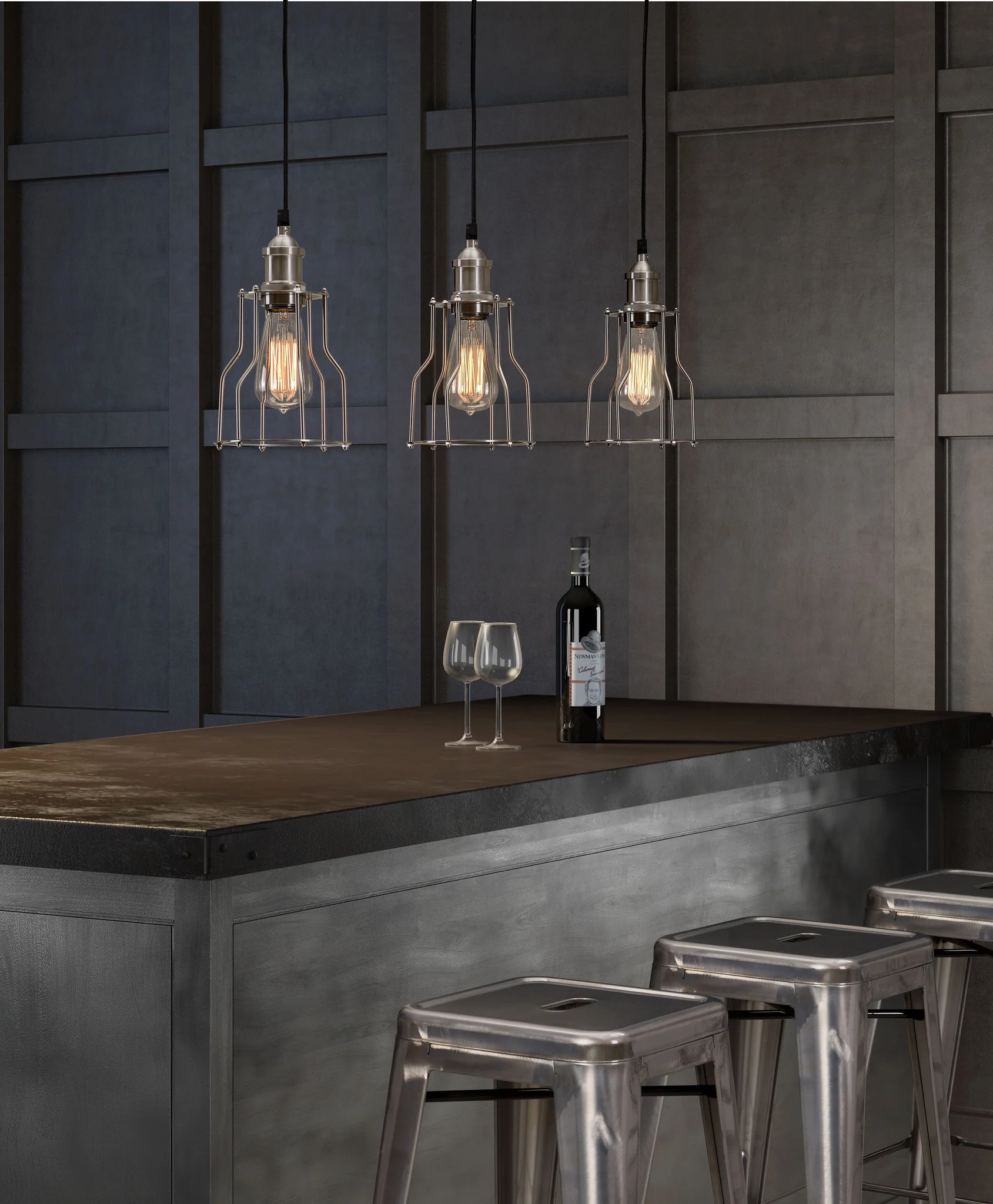 Ankaran Ceiling Lamp Nickel - Image 4