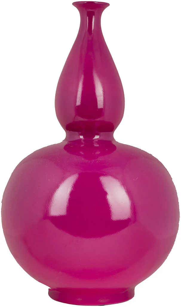 Anteros Ceramic Table Vase Eggplant - Image 2
