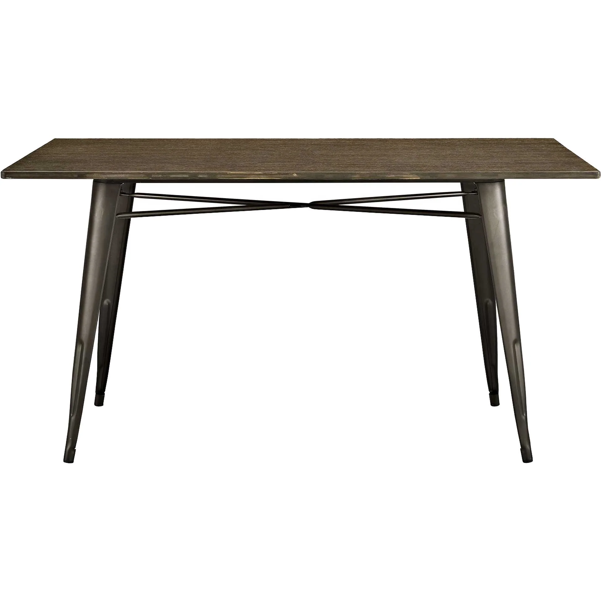Anthropology Rectangle Wood Dining Table Brown - Image 2