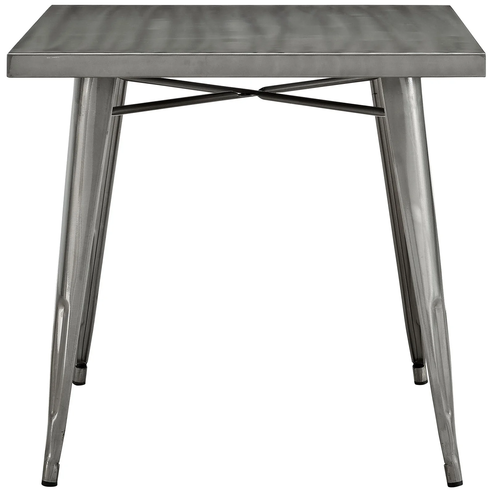 Anthropology Square Dining Table Gunmetal - Image 2