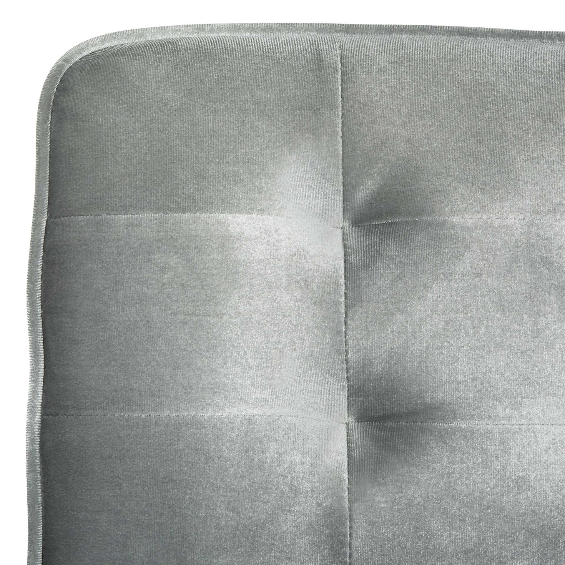 Anticipate Linen Chrome Accent Chair Light Gray - Image 6