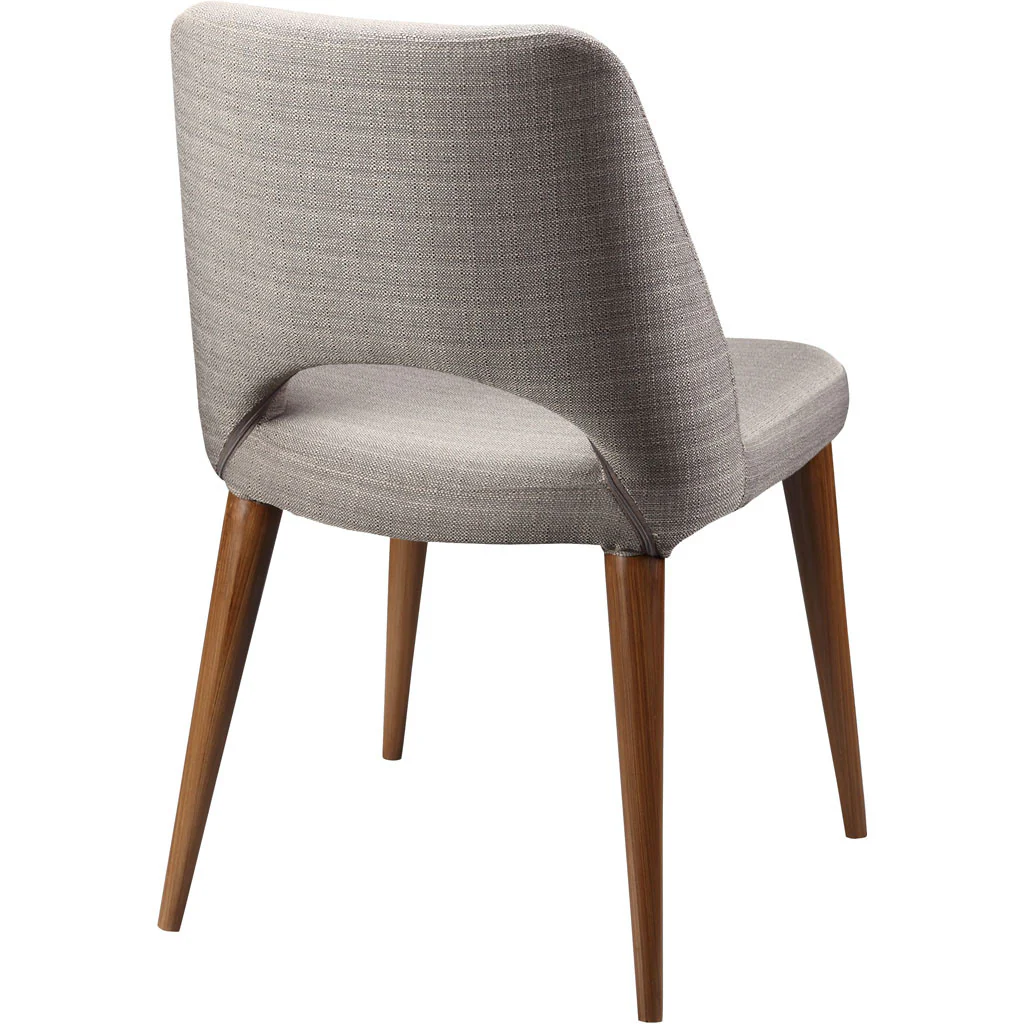 Antonio Dining Chair Light Gray/Brown (Set of 2) - Image 2
