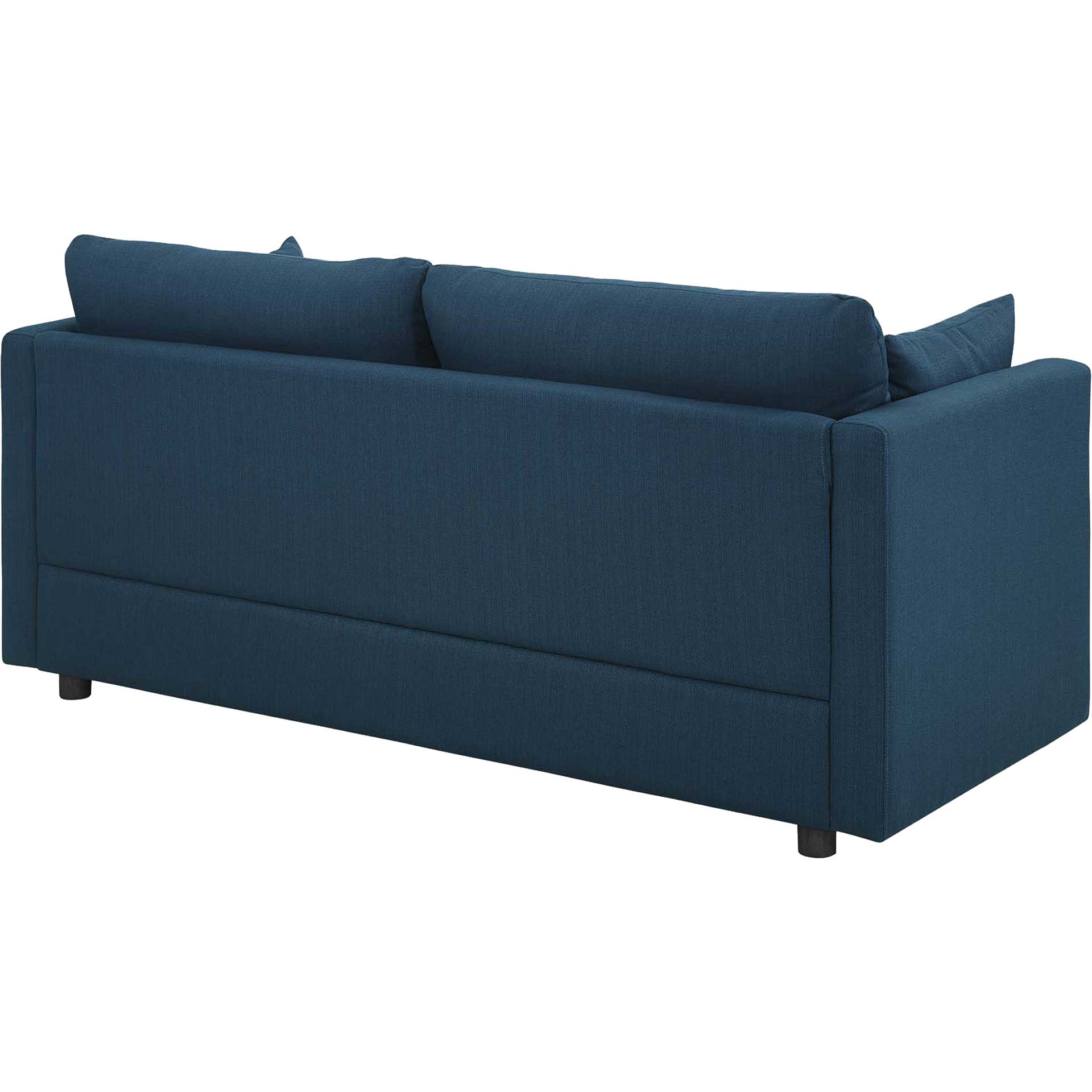 Antonio Upholstered Fabric Sofa Azure - Image 3