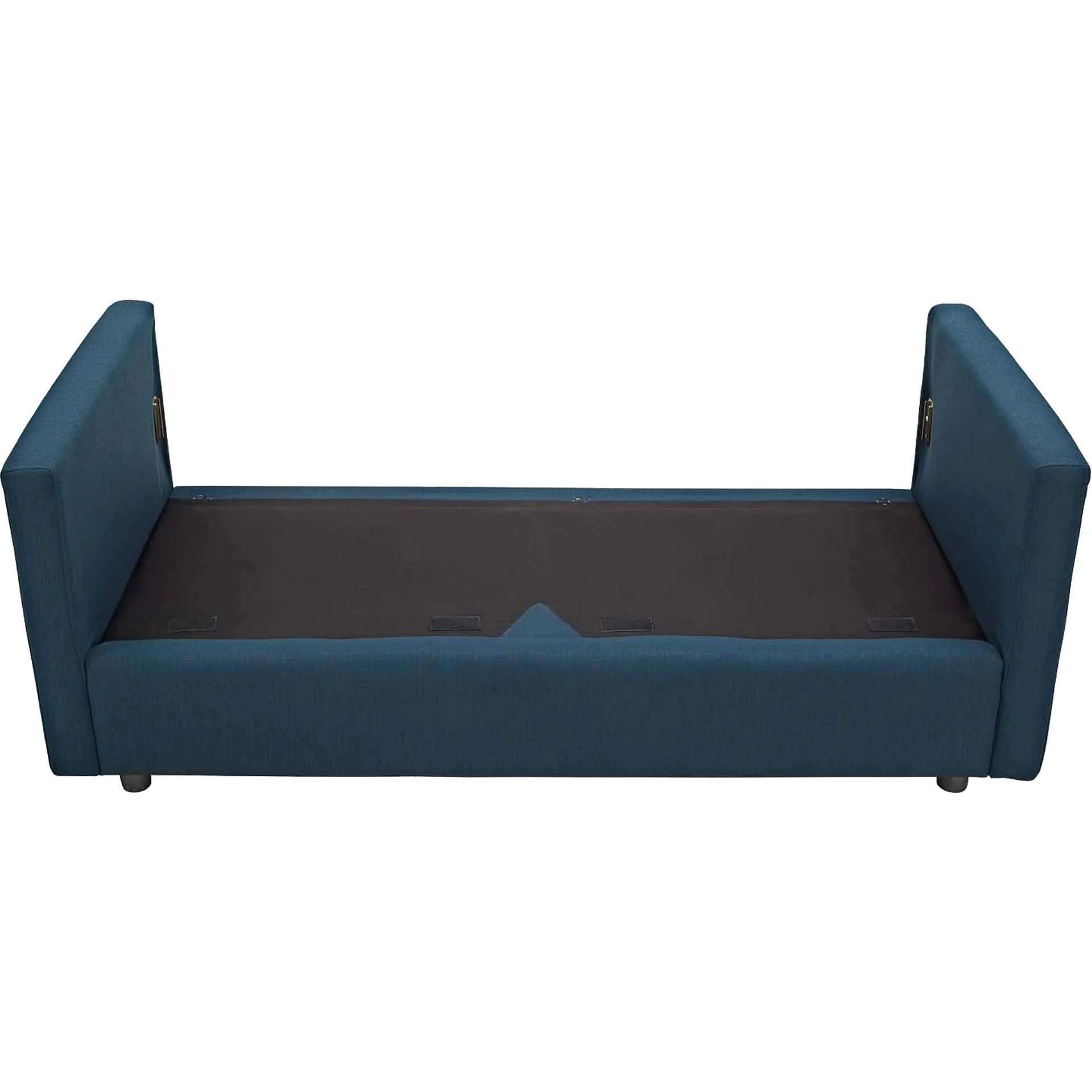 Antonio Upholstered Fabric Sofa Azure - Image 5