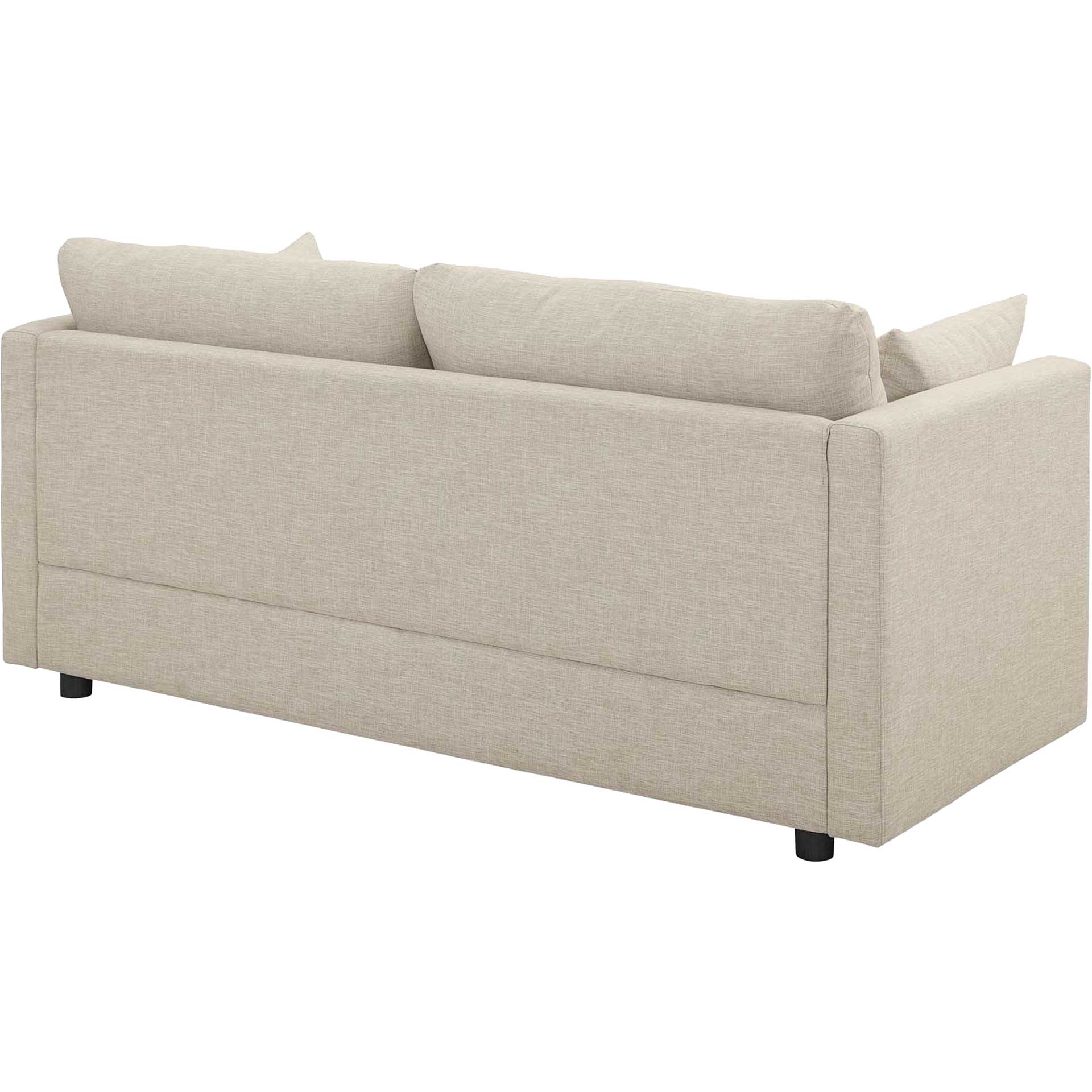 Antonio Upholstered Fabric Sofa Beige - Image 3
