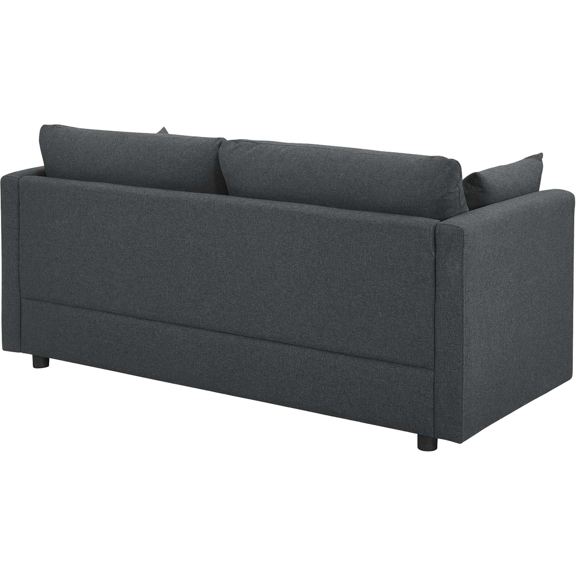 Antonio Upholstered Fabric Sofa Gray - Image 3