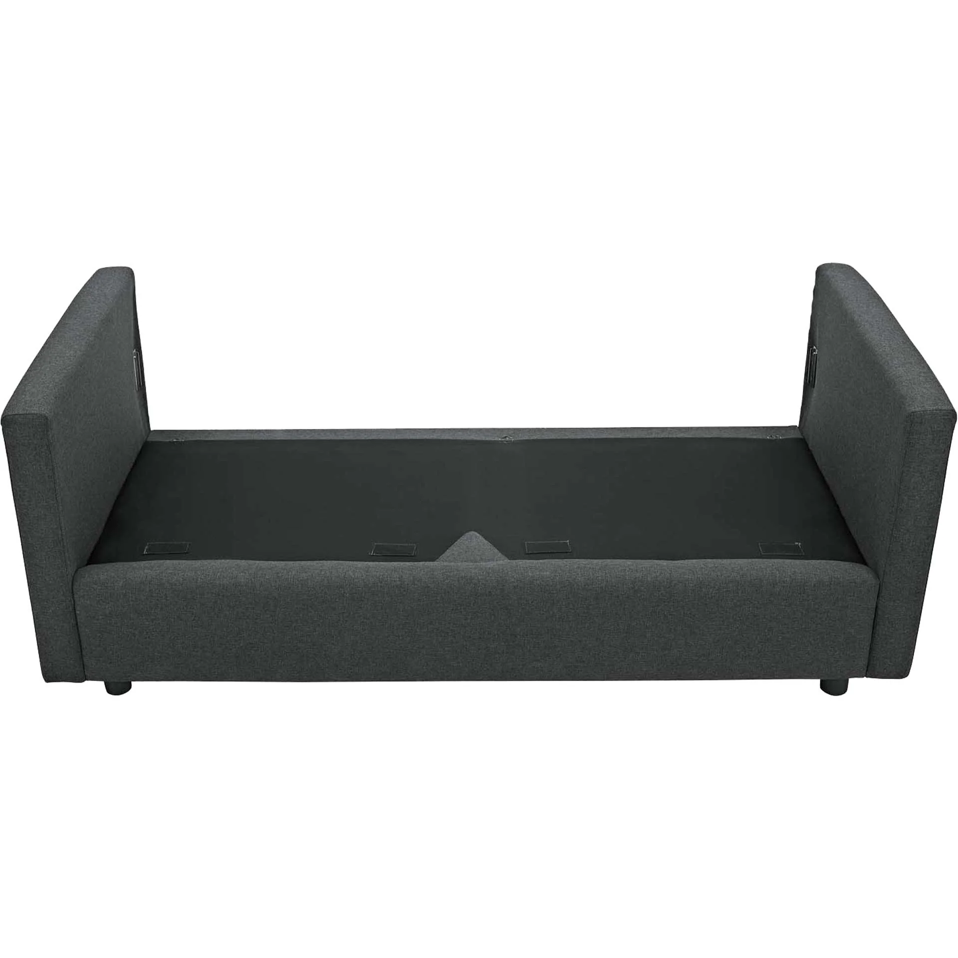 Antonio Upholstered Fabric Sofa Gray - Image 5
