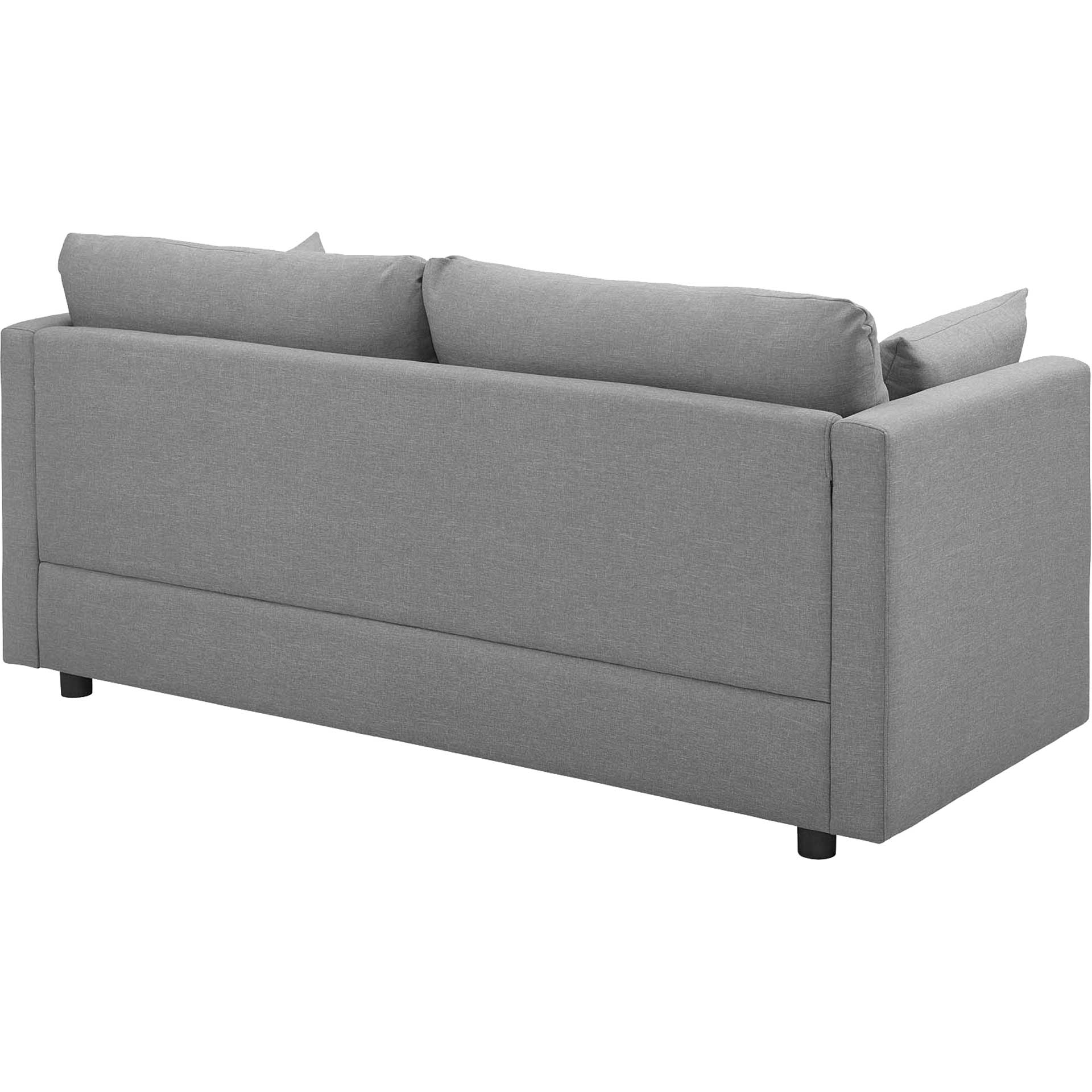 Antonio Upholstered Fabric Sofa Light Gray - Image 3