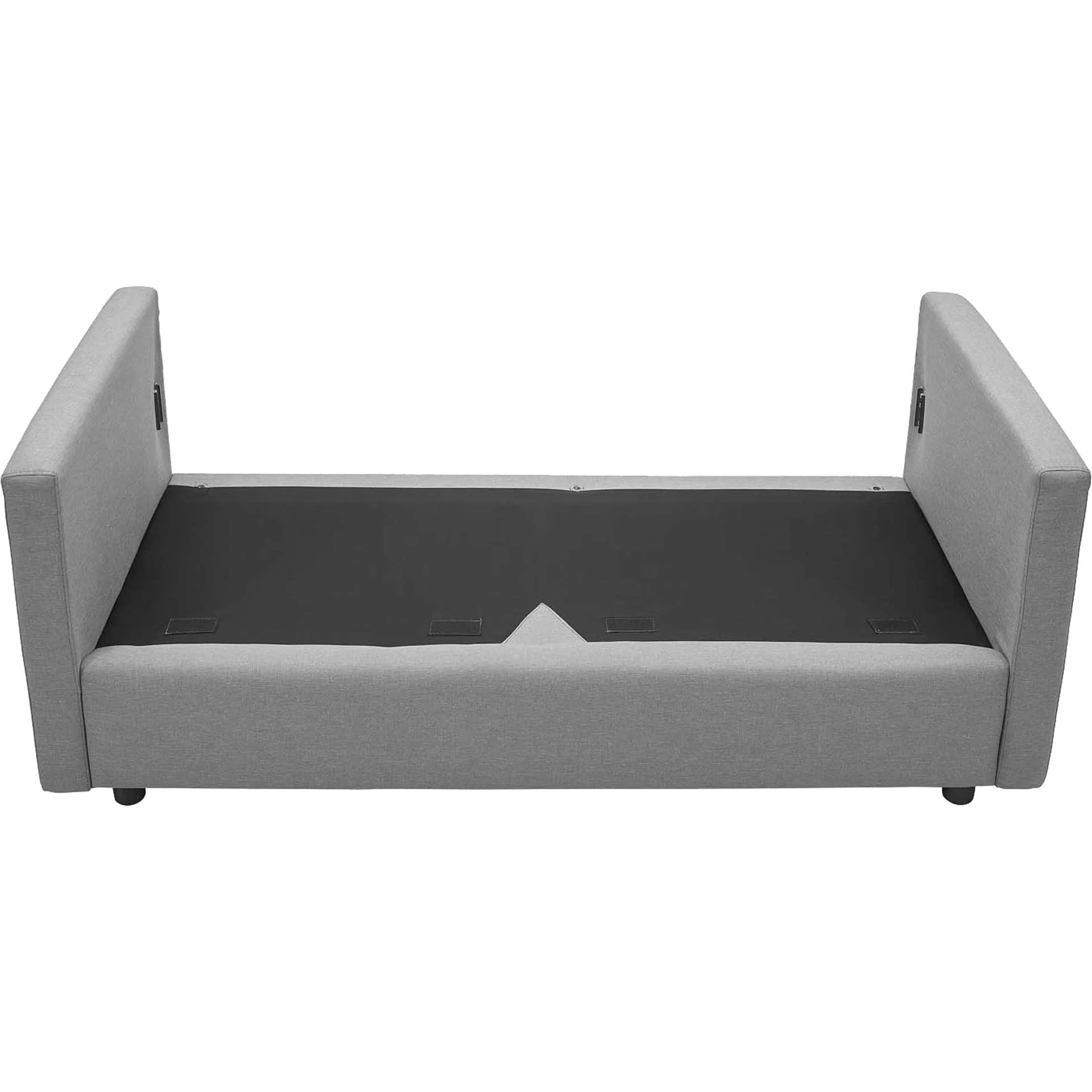Antonio Upholstered Fabric Sofa Light Gray - Image 5
