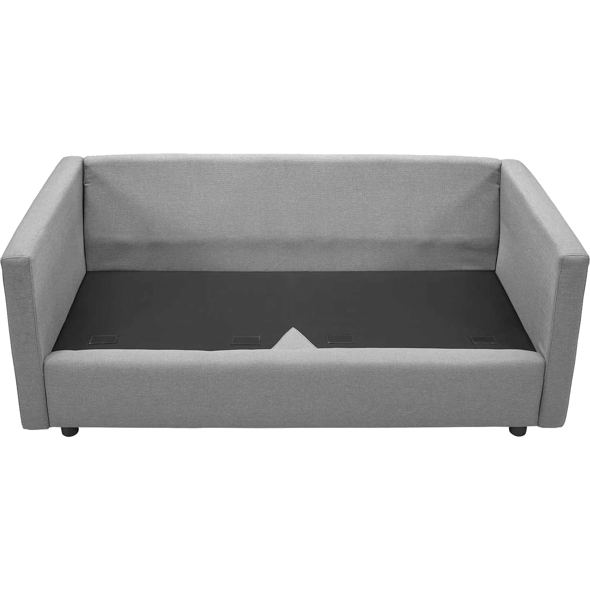Antonio Upholstered Fabric Sofa Light Gray - Image 6