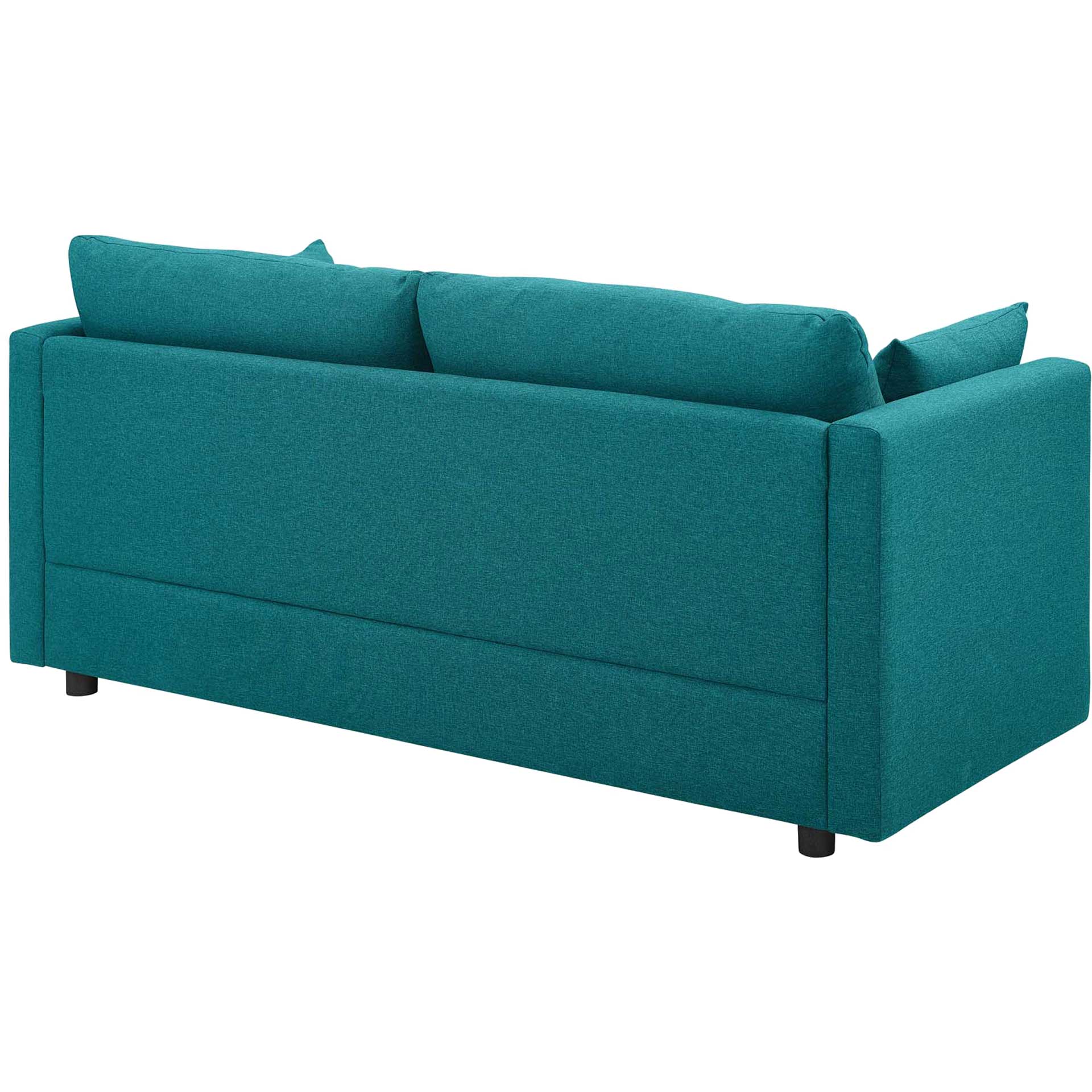 Antonio Upholstered Fabric Sofa Teal - Image 3