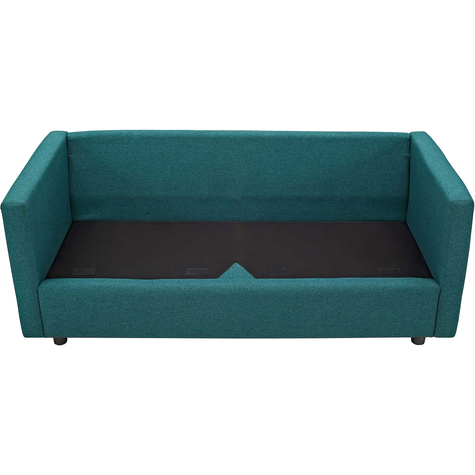 Antonio Upholstered Fabric Sofa Teal - Image 6