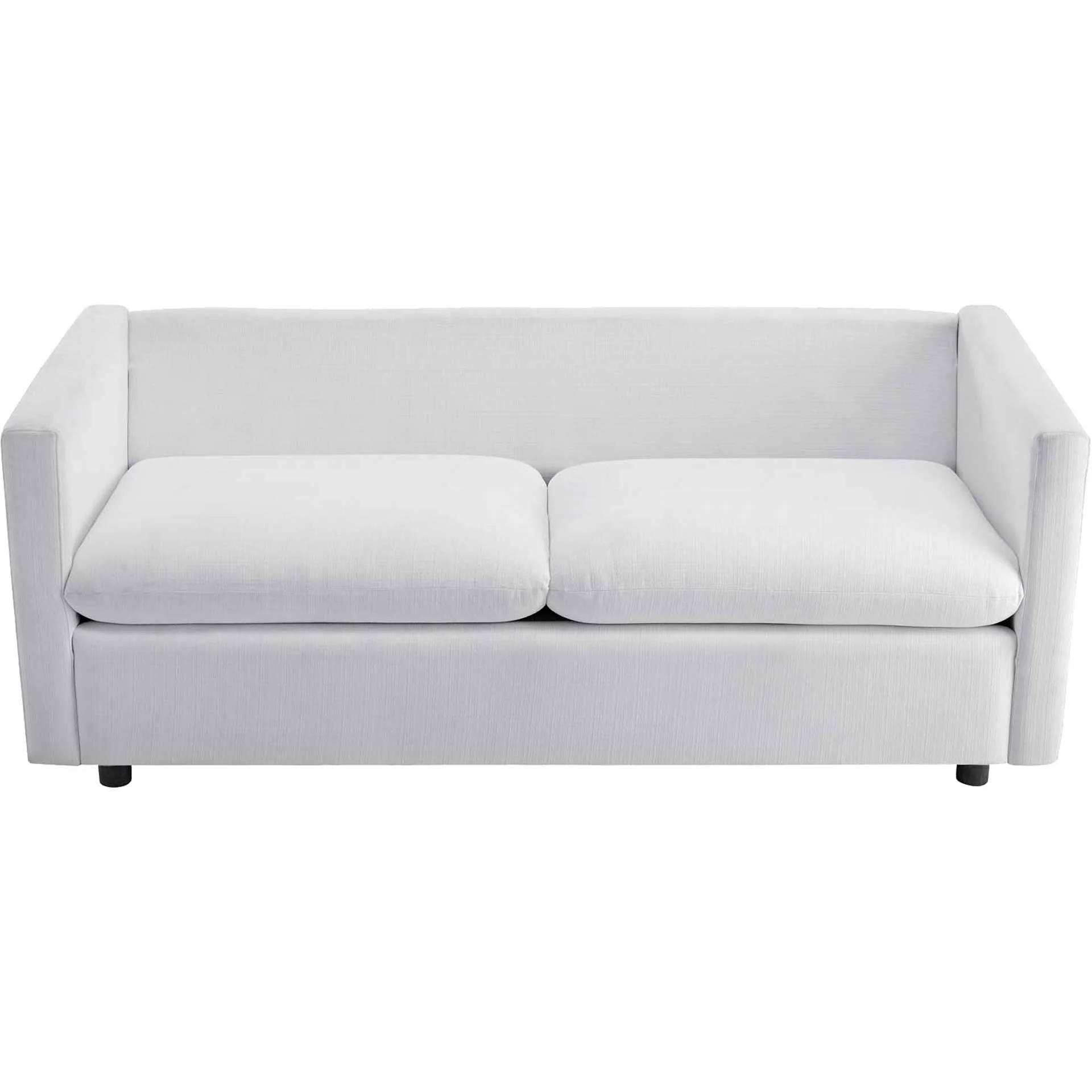 Antonio Upholstered Fabric Sofa White - Image 7