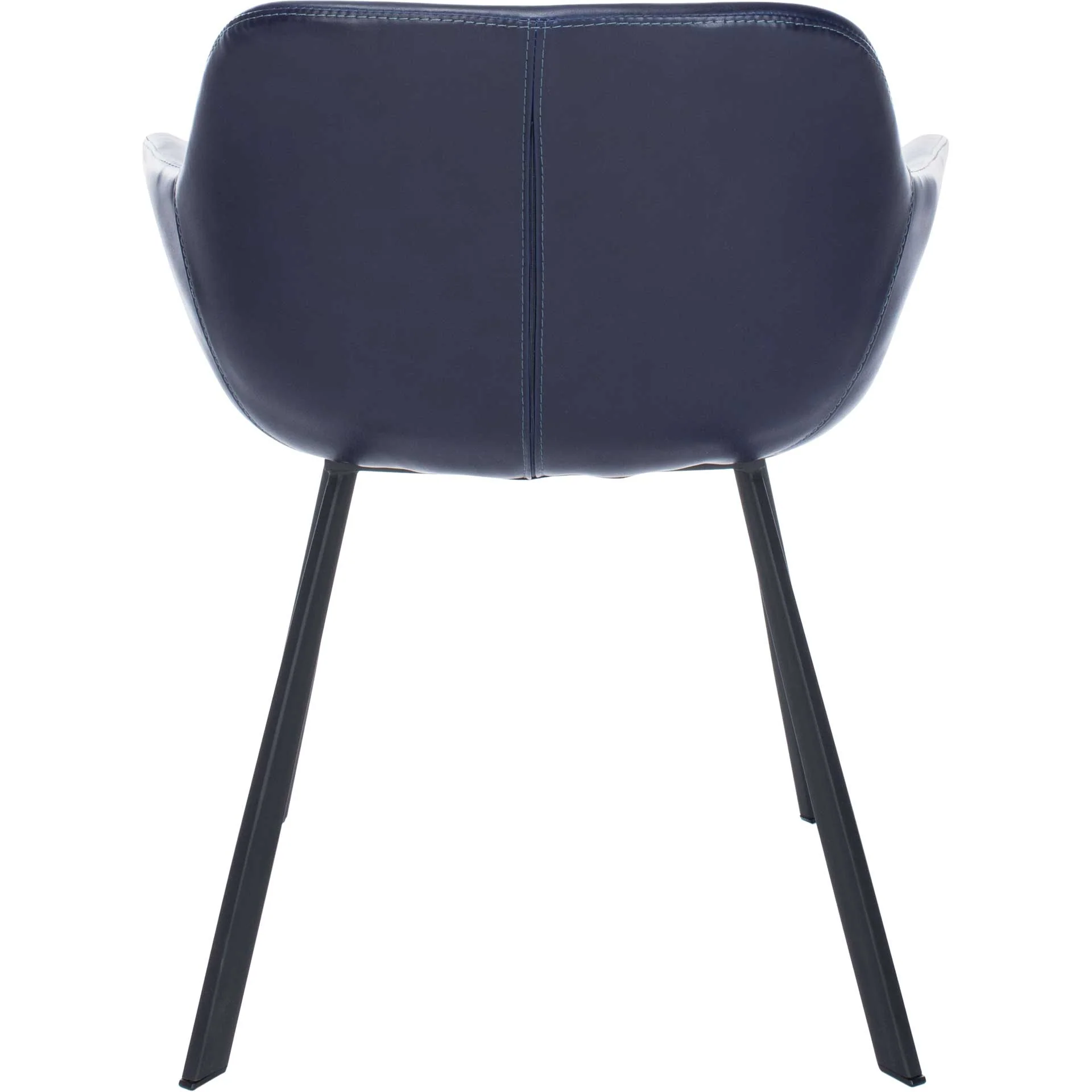 Ara Mid Century Dining Chair Midnight Blue/Black (Set of 2) - Image 5