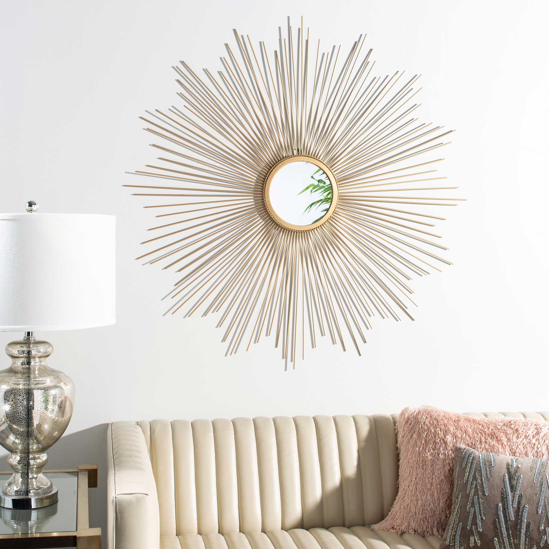 Ara Sunburst Mirror Gold - Image 3